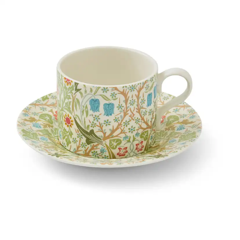 Tekopp Spode Blackthorn med Fat 28 cl