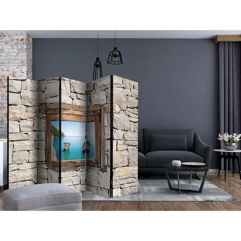 Rumsavdelare Skärmvägg Arkiio Zagare Bay II 225x172 cm