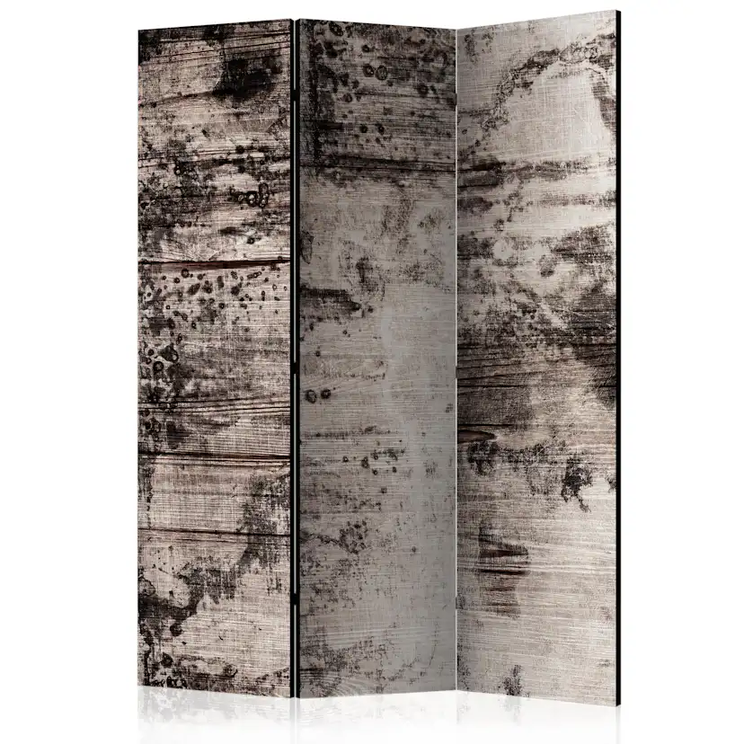 Rumsavdelare Skärmvägg Arkiio Burnt Wood 135x172 cm