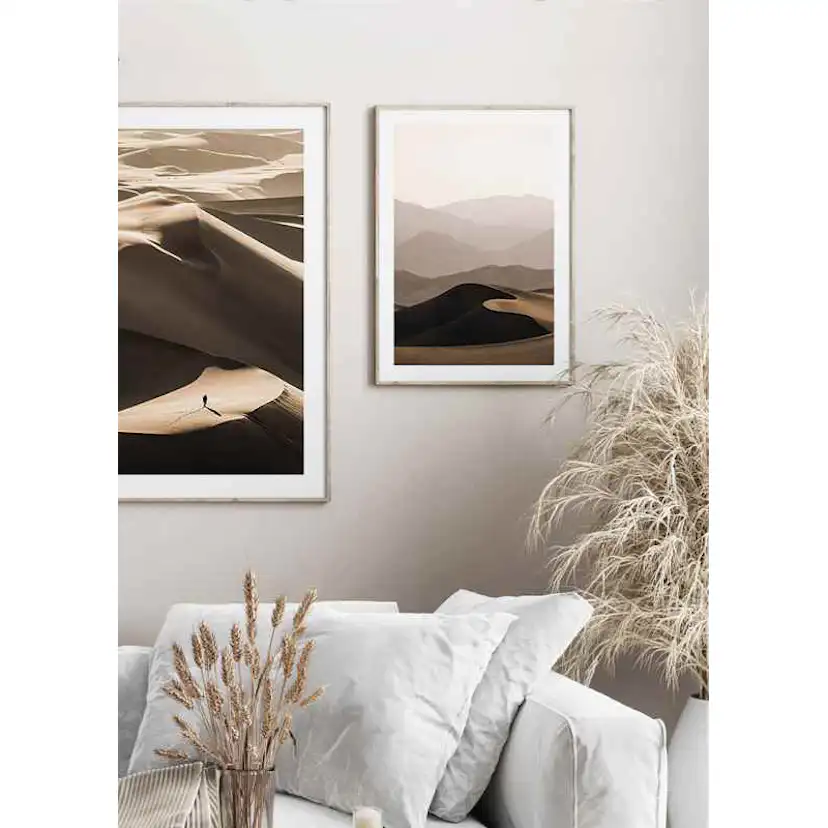 Poster Gallerix Walking In Desert