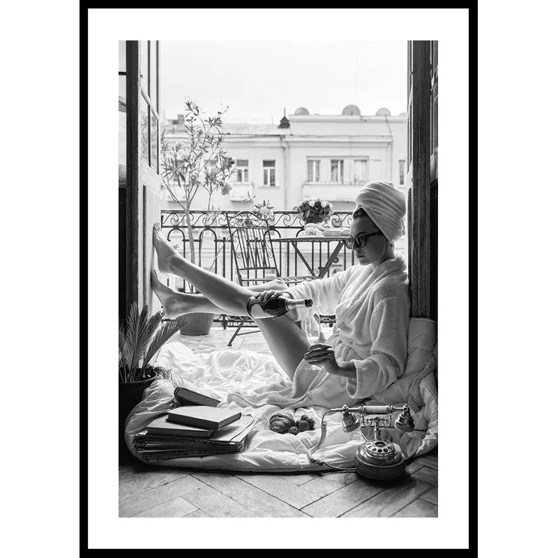 Paris Style Breakfast 70x100 70x100 cm