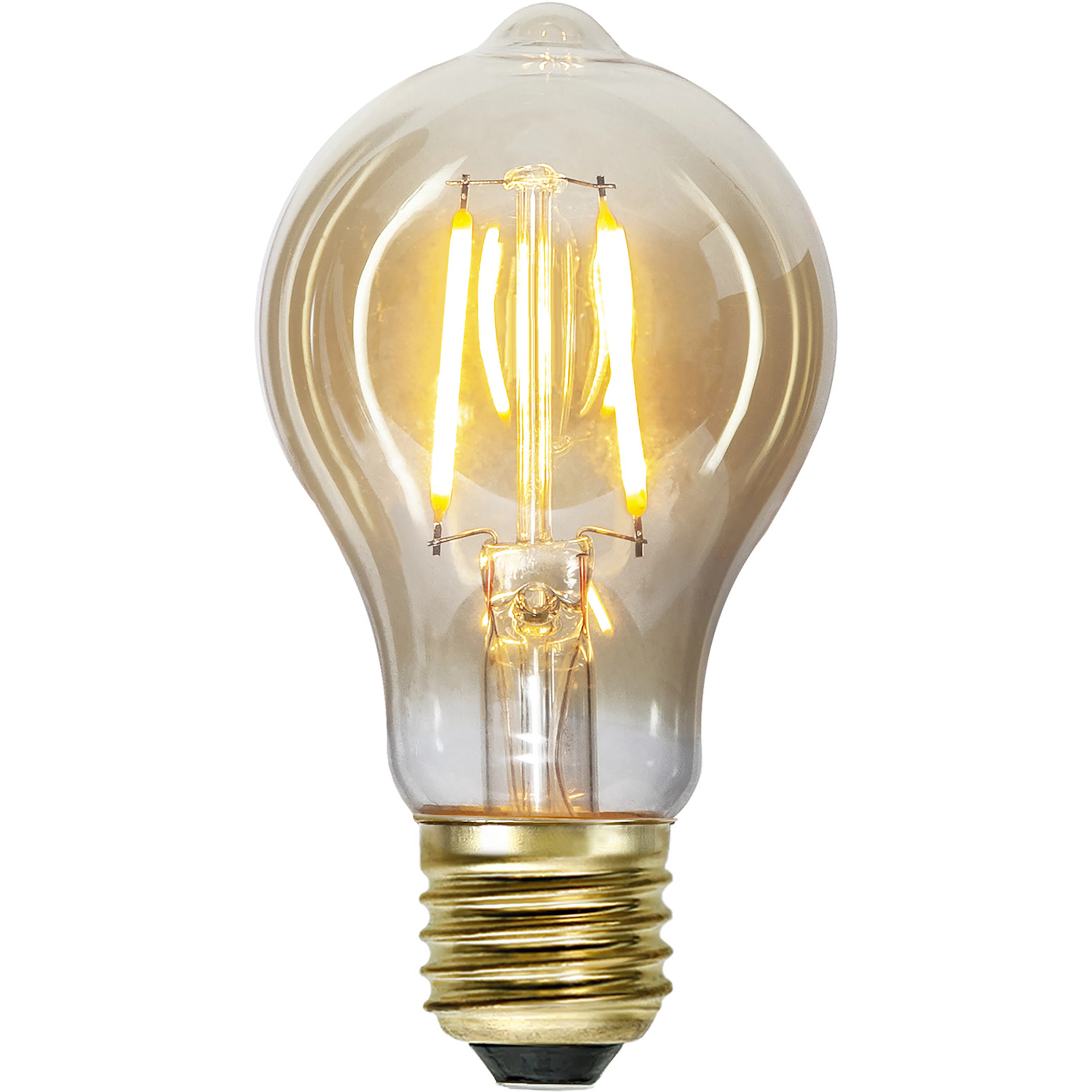 LED-lampa Star Trading E27 TA60 Plain Amber 0,75W
