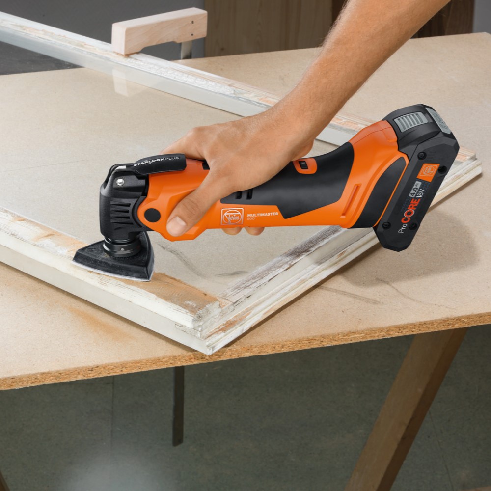 Multiverktyg Fein Multimaster AMM 500 Plus Top 4Ah AS med Batteri och Laddare