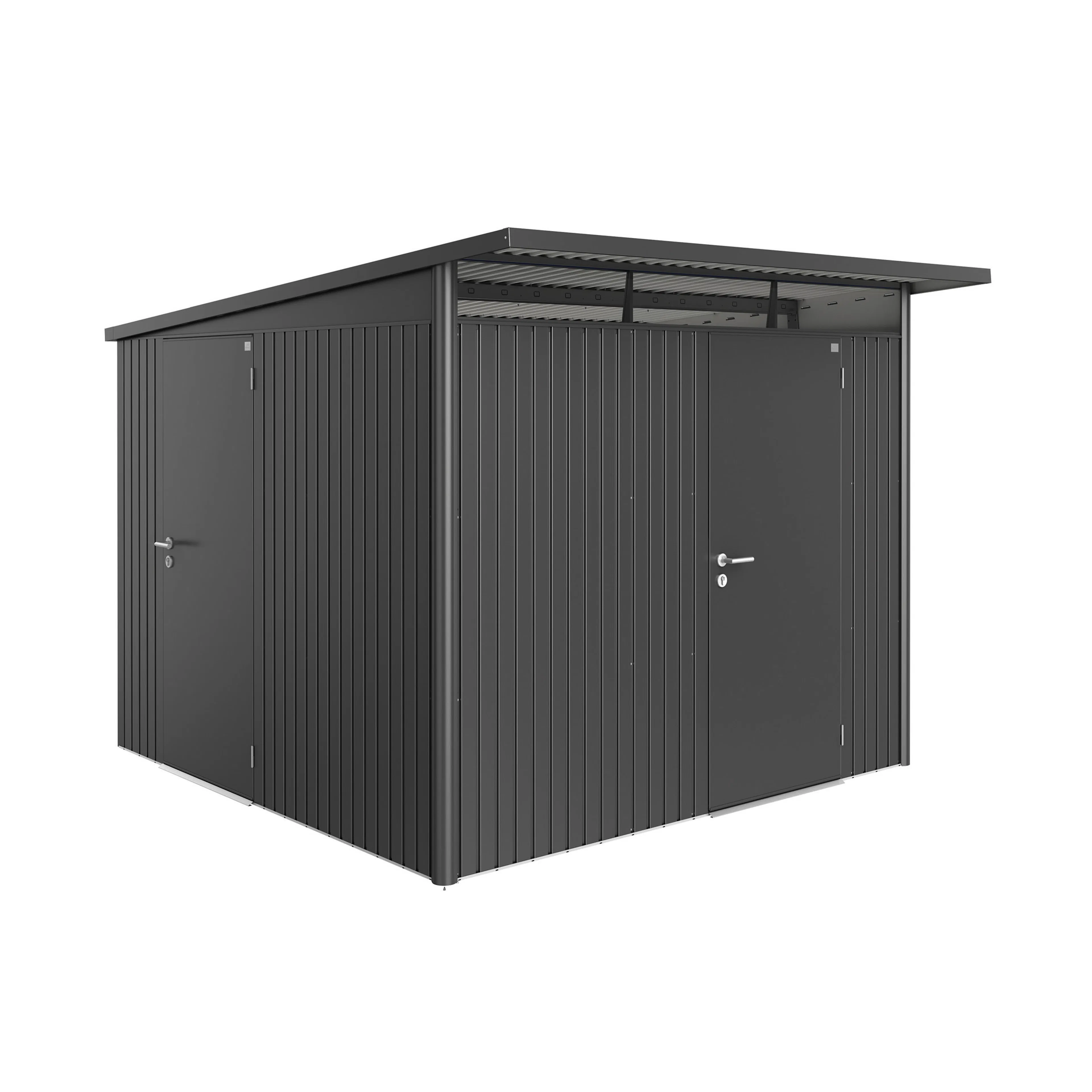 Metallic Mörkgrå