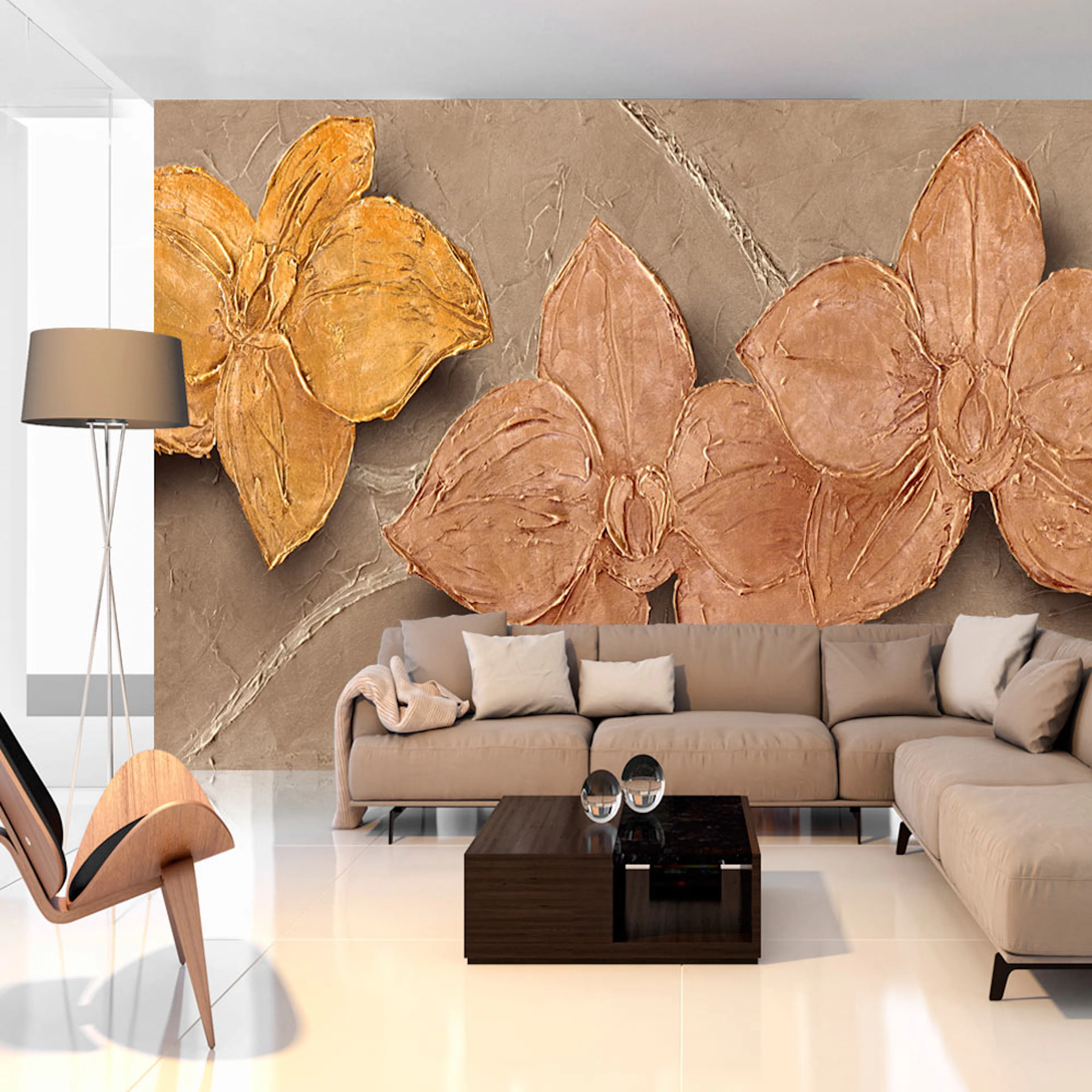 Fototapet Arkiio Painted Orchids