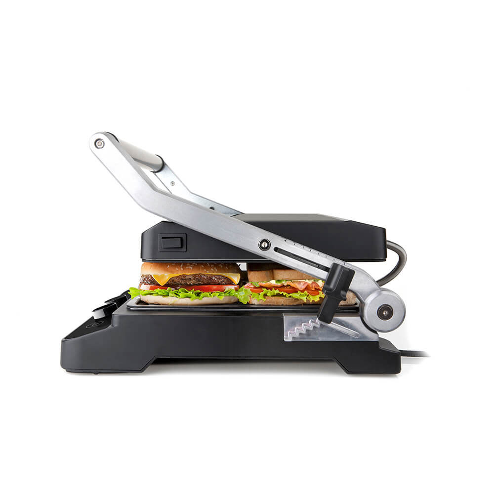 Bordsgrill BLACK+DECKER Temp Control Extra Plattor 2000W Borstat stål