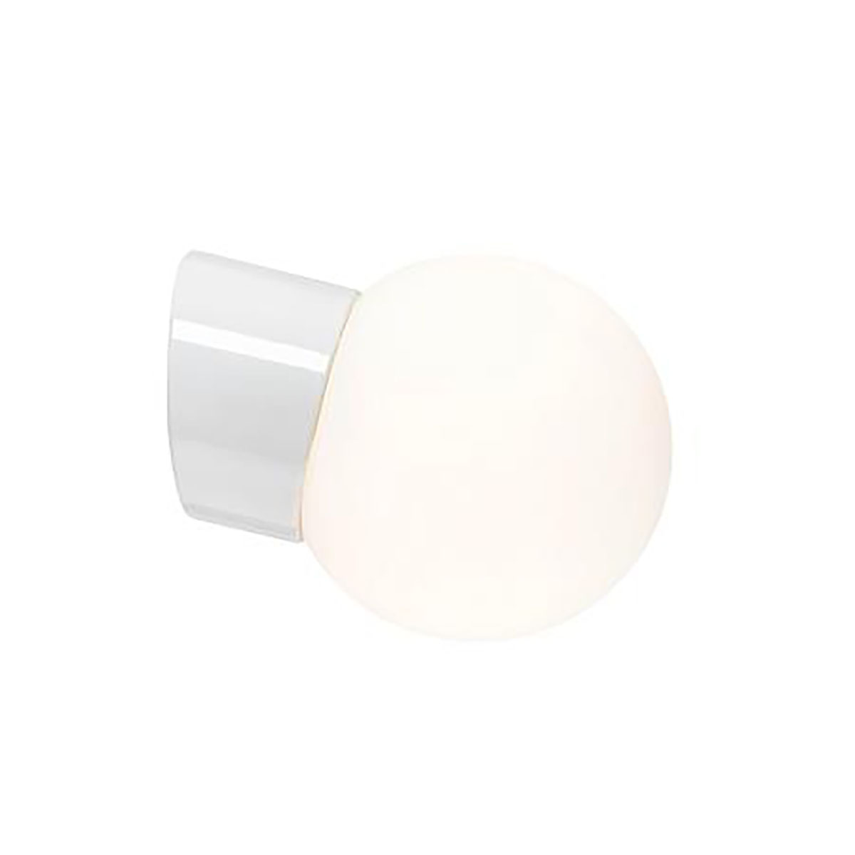 Vägglampa Ifö Electric Classic Glob Matt Sned IP54 LED