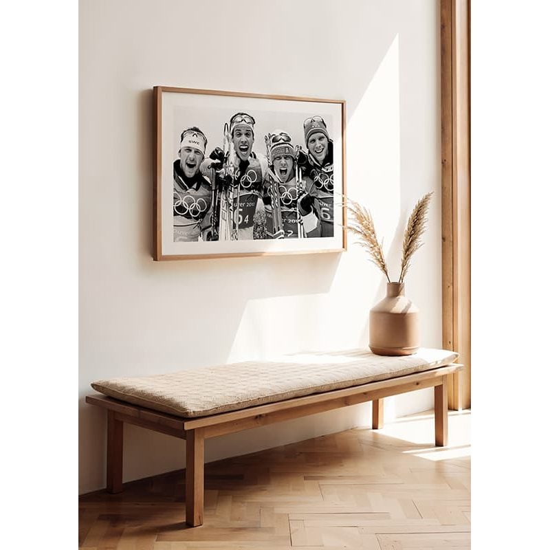 Poster Gallerix OS-Guld Skidor Vancover 2010