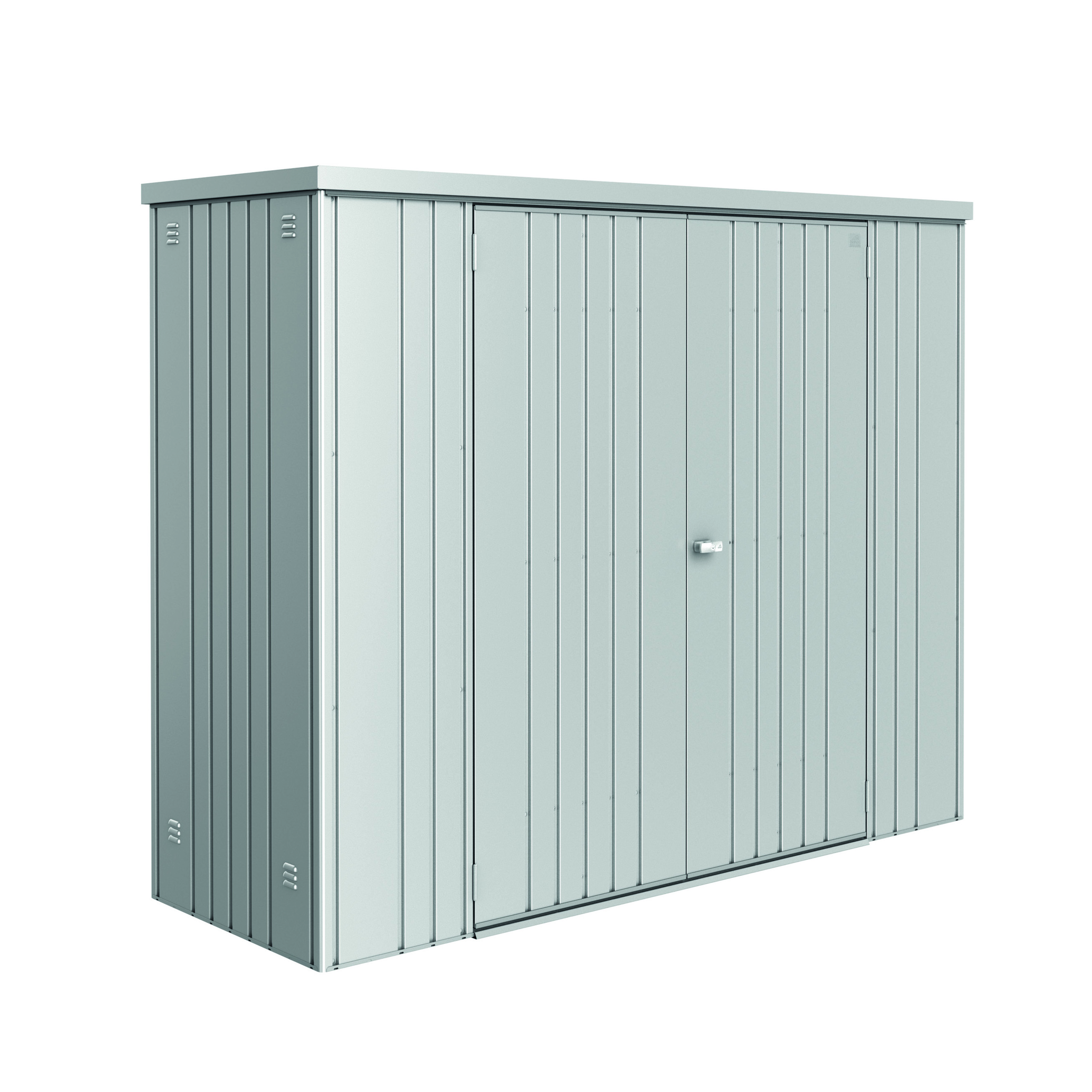 Equipment Locker size 230 metallic silver Metallic Silver