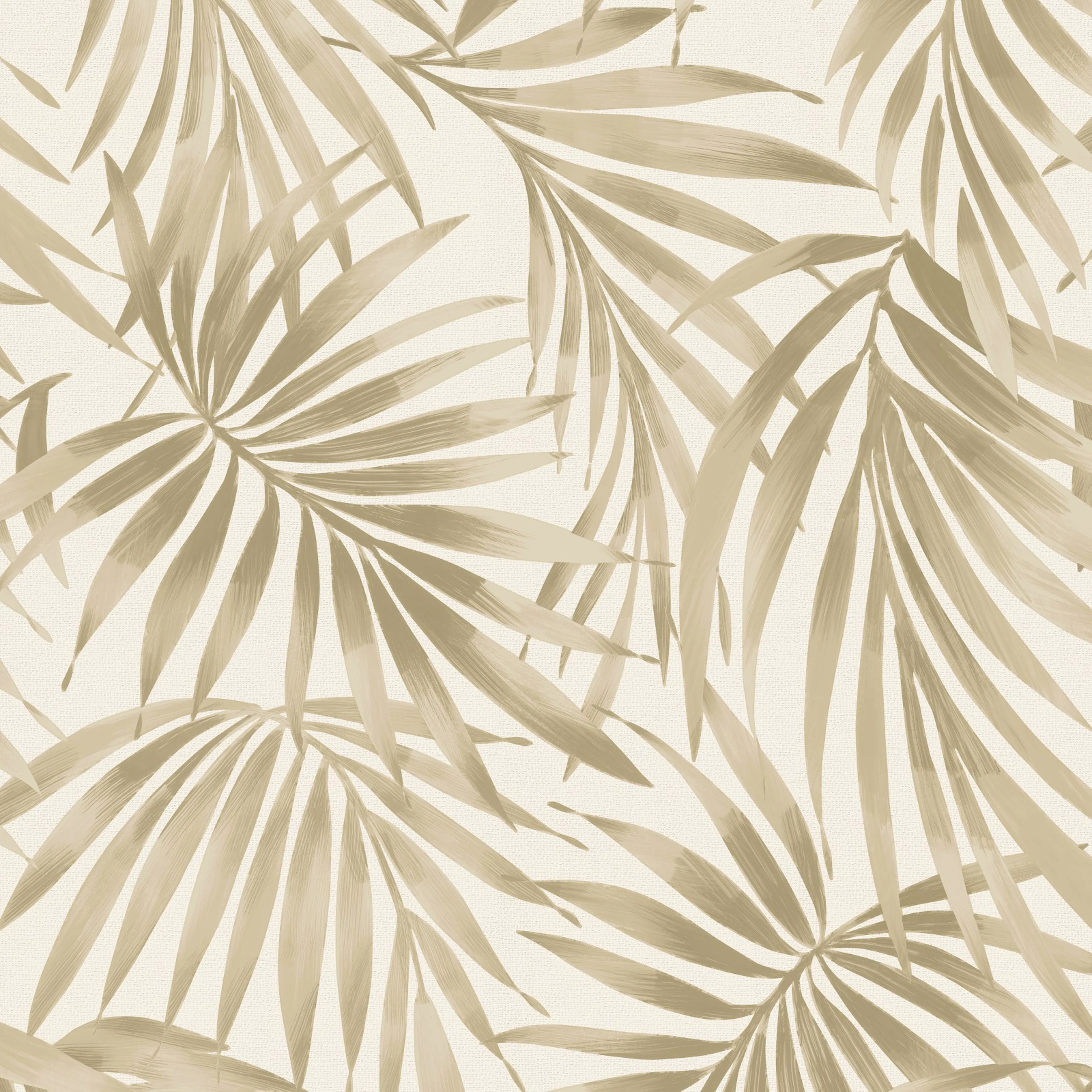 Tapet WOW Elegant Leaves Sand