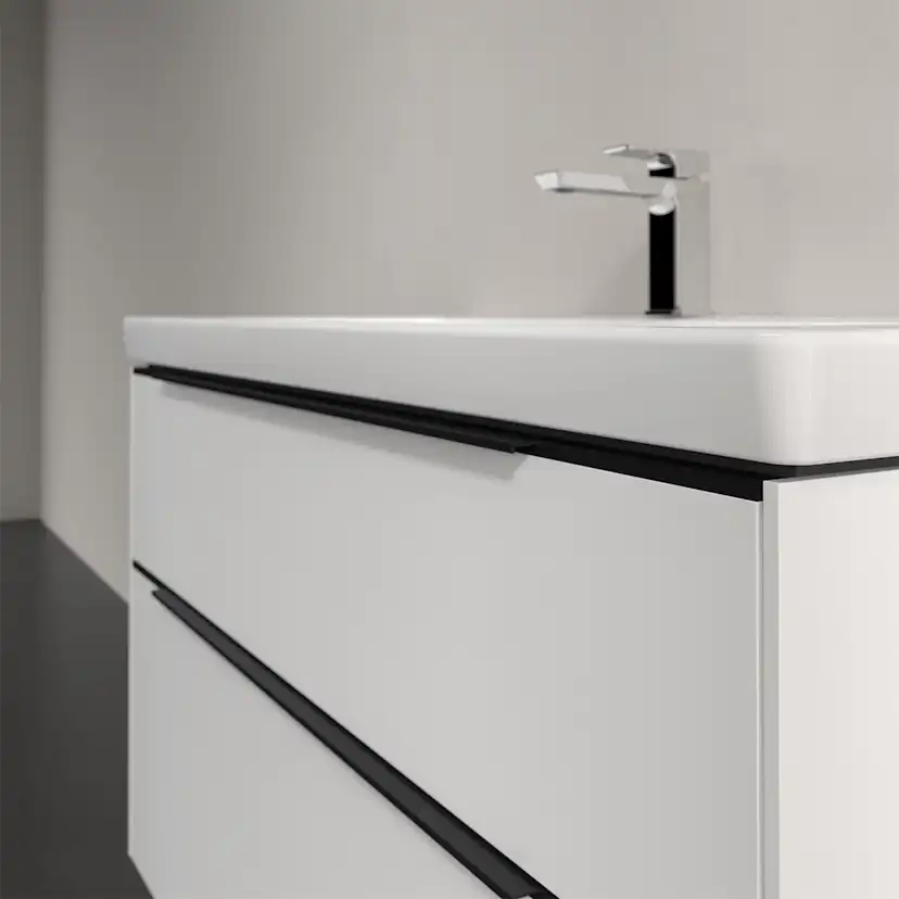 Tvättställsskåp Villeroy & Boch Subway 3.0 med 2 Lådor