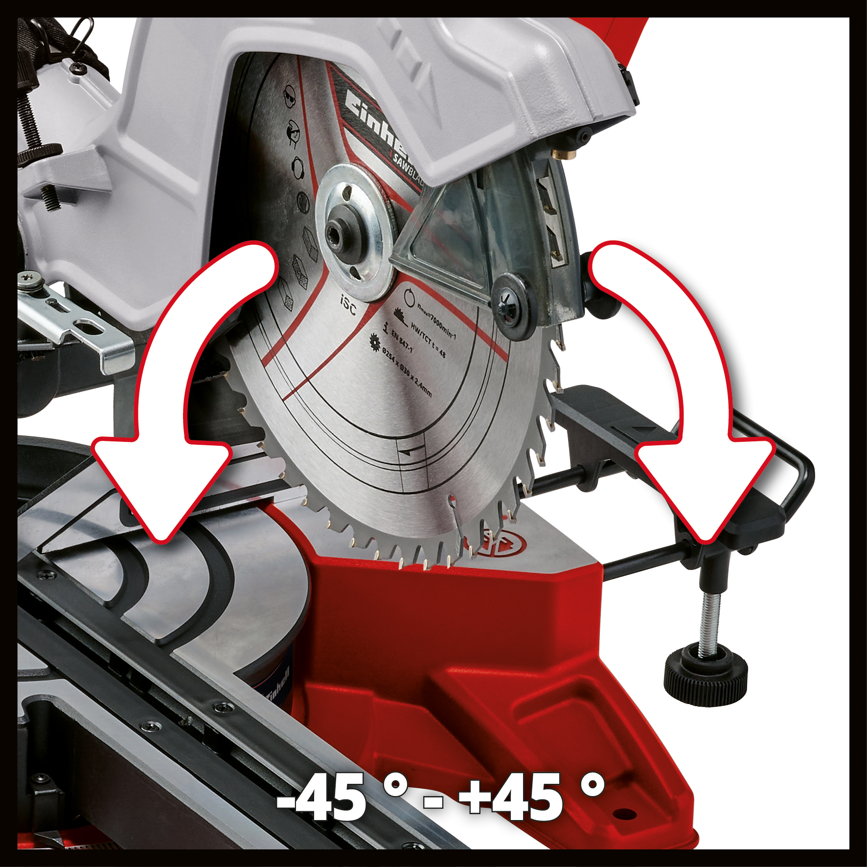 Glid-geringssåg Einhell TE-SM 10 L Dual