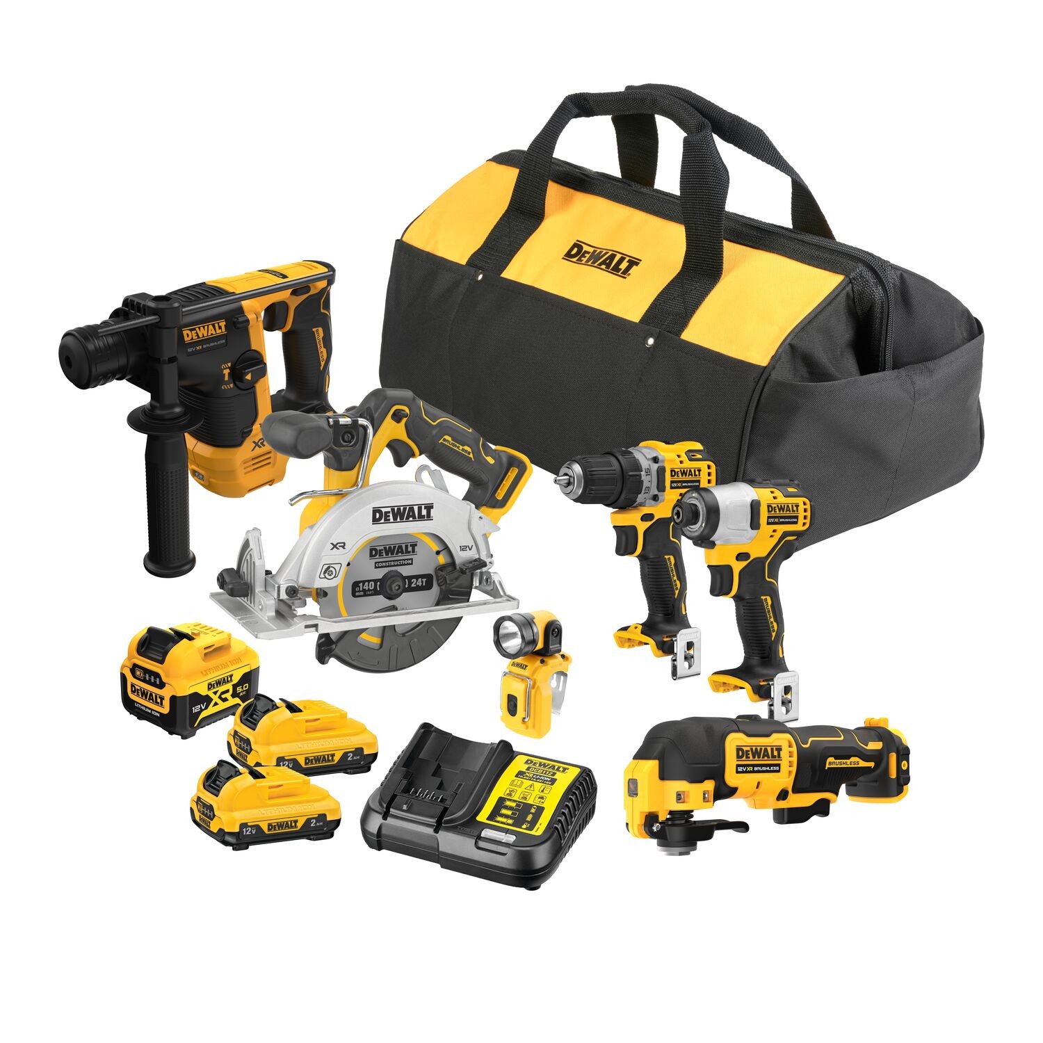Verktygspaket DeWalt DCK611P1D2