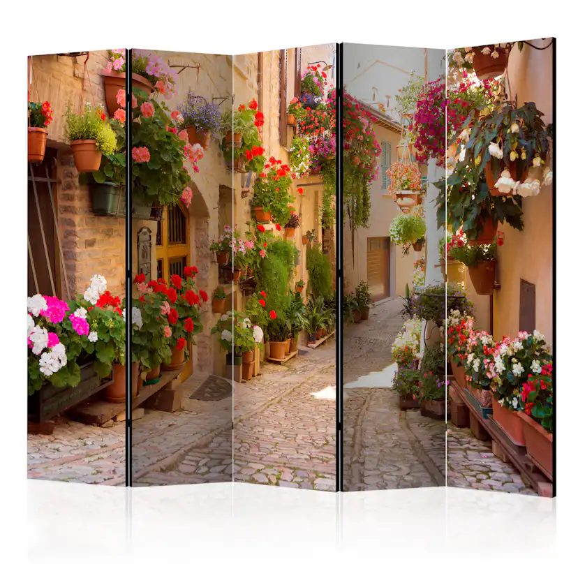 Rumsavdelare Skärmvägg Arkiio The Alley in Spello Italy II 225x172 cm