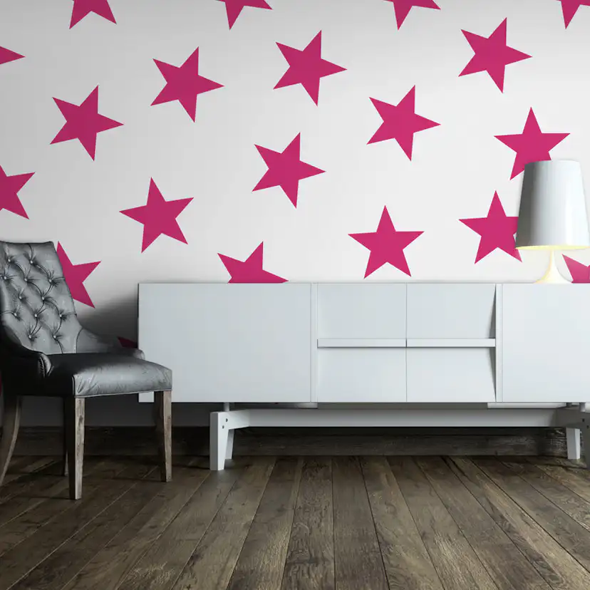 Fototapet Arkiio Pink Star