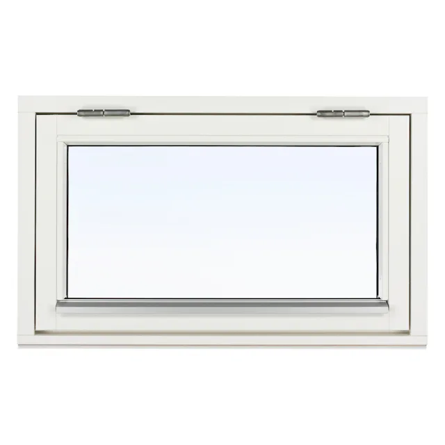 Överkantshängt Fönster Svenska Fönster 2-Glas Trä Rund Profil