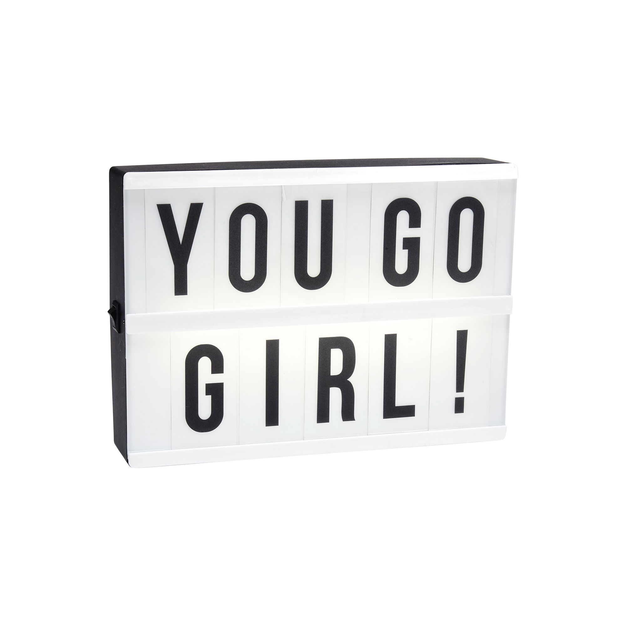 Ljuslåda PR Home LED 90 bokstäver A5