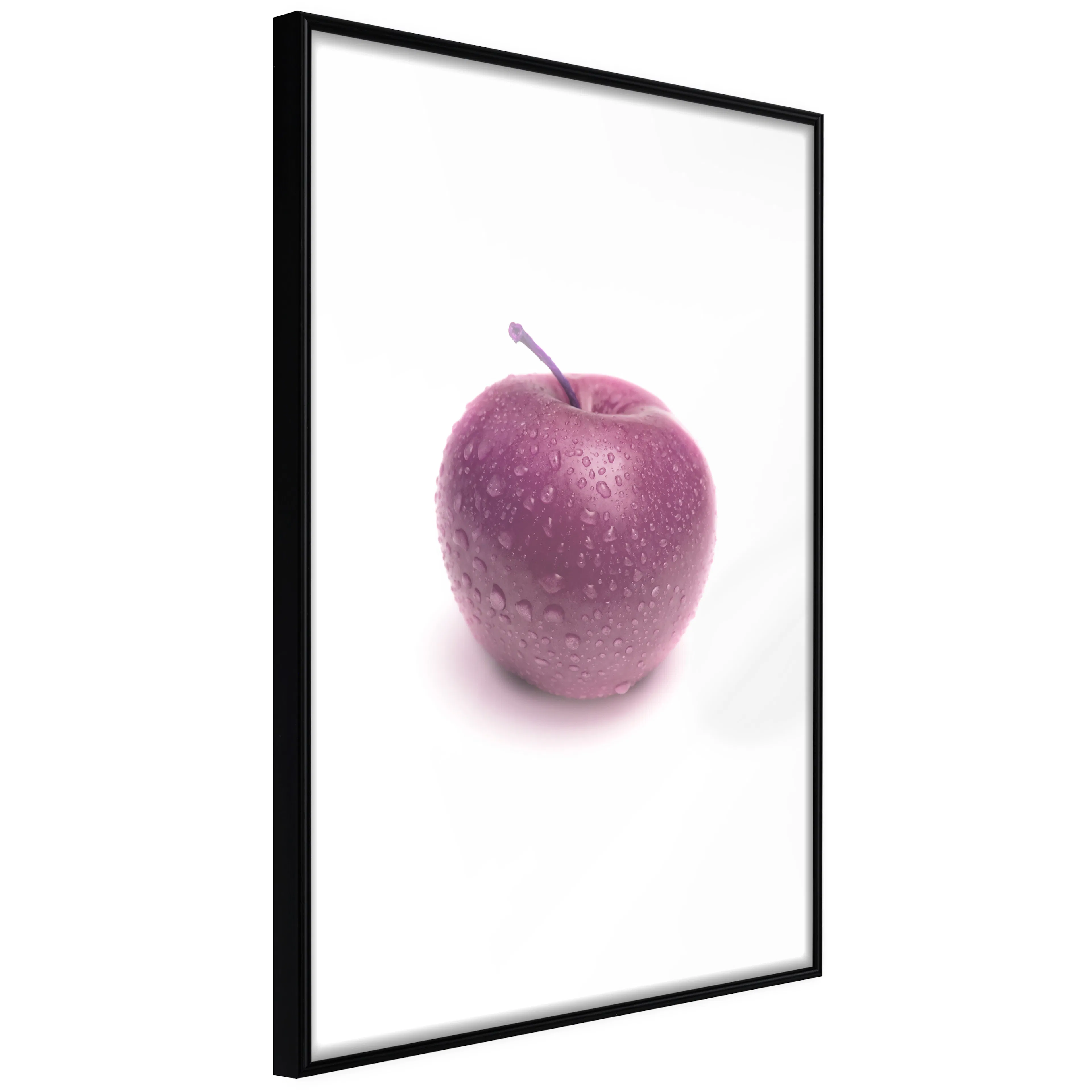 Affisch - Apple [Poster] 20x30 Svart ram, 20x30 cm