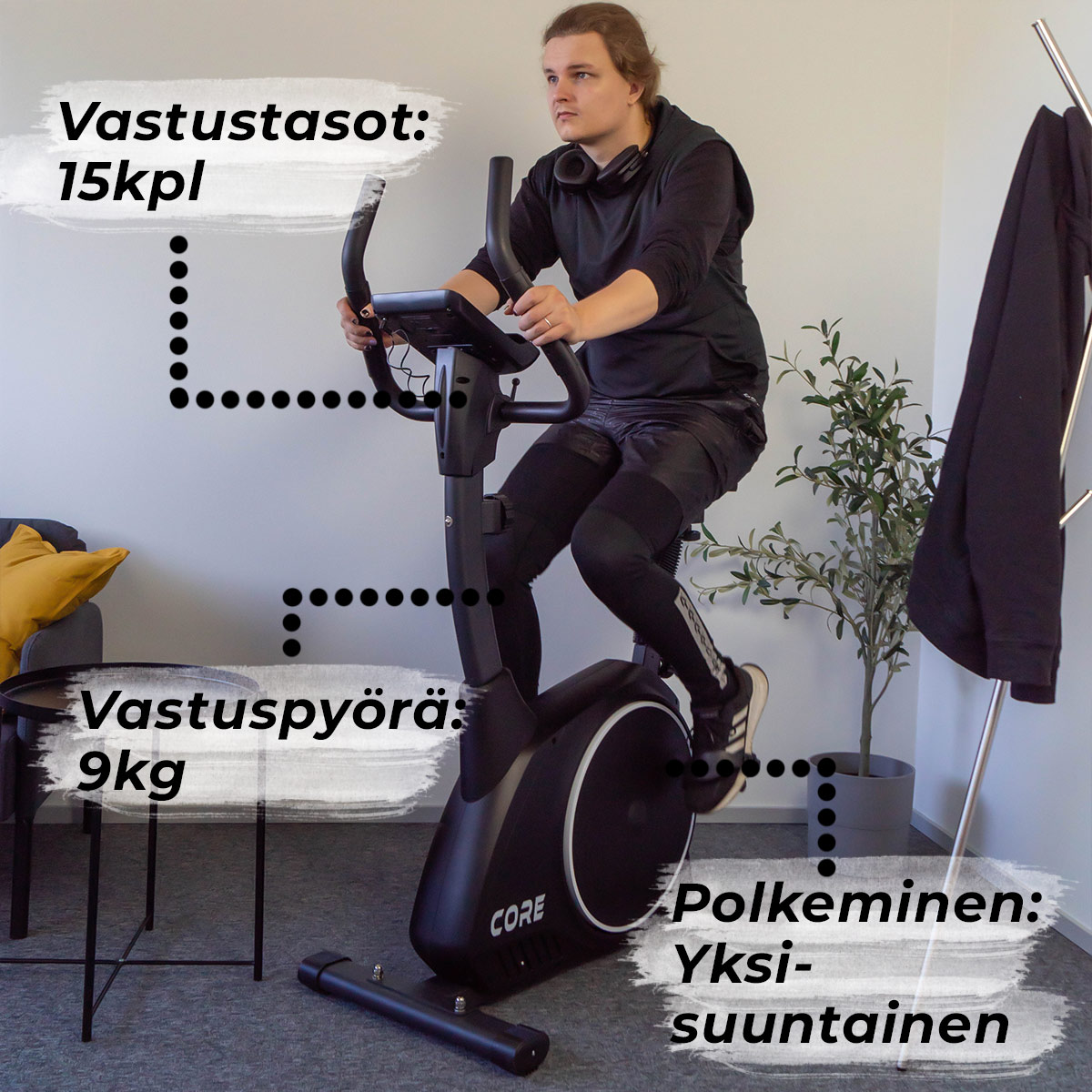 Motionscykel Core 900