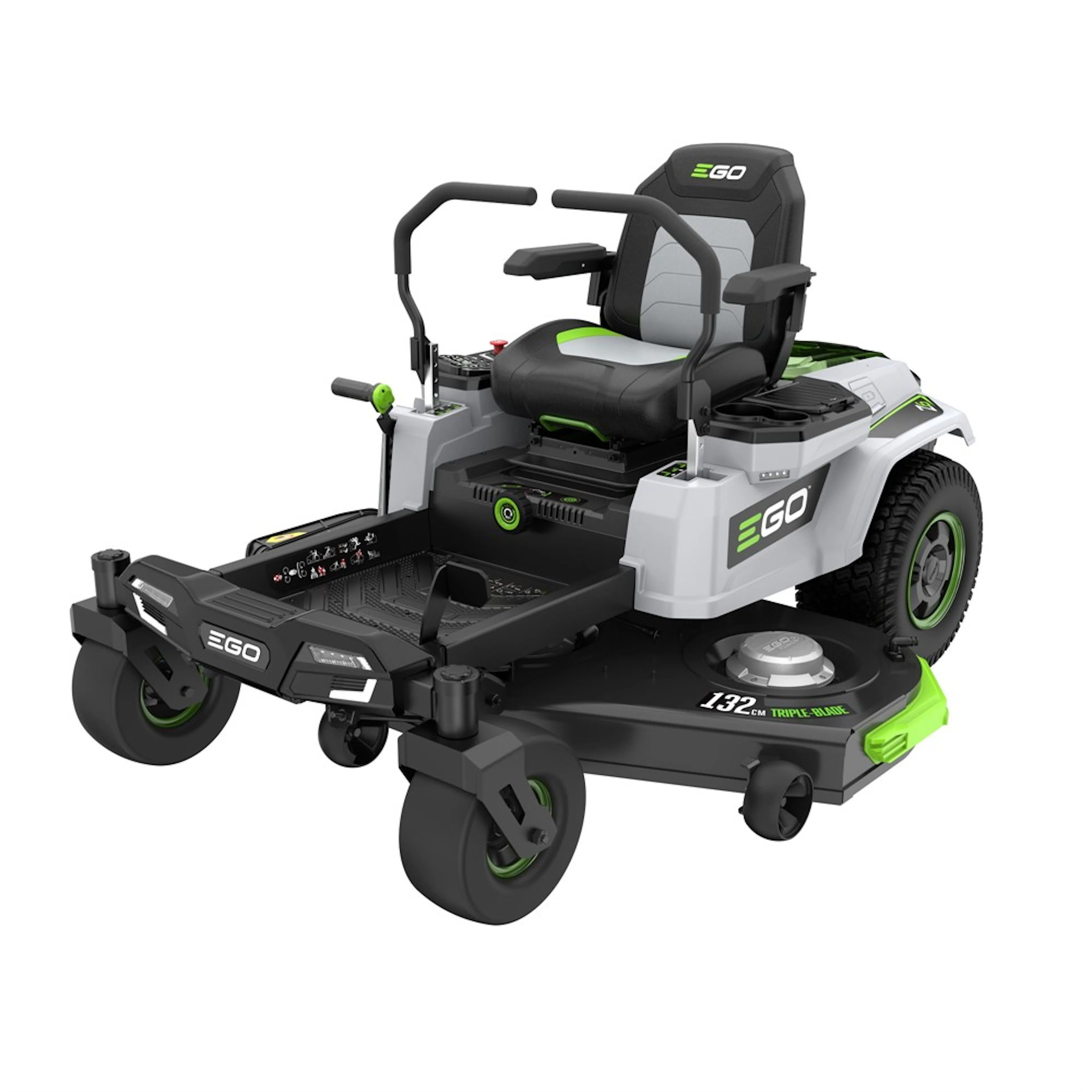 Åkgräsklippare Ego Z6 Zero-Turn 132 cm Spakstyrd med Laddare