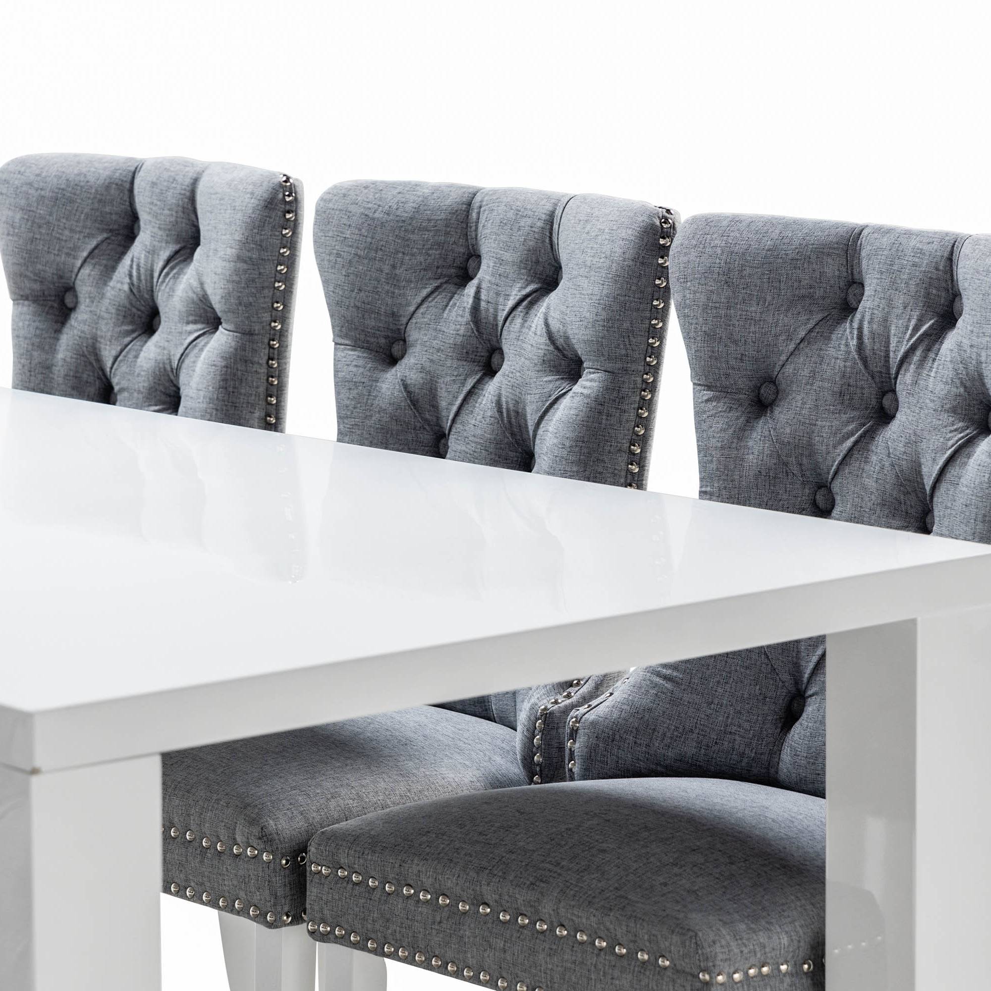 Matgrupp Concept 55 Cibus Matgrupp 180 cm med 6 Bergviken Matstol