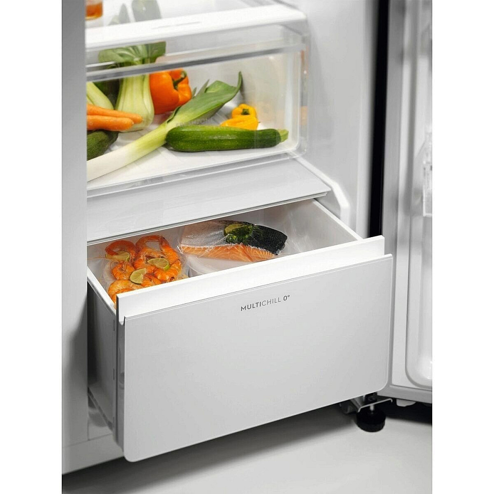 Kyl & Frys Side by Side Electrolux EAI6HD57U0 Rostfri med Is- och Vattendispenser