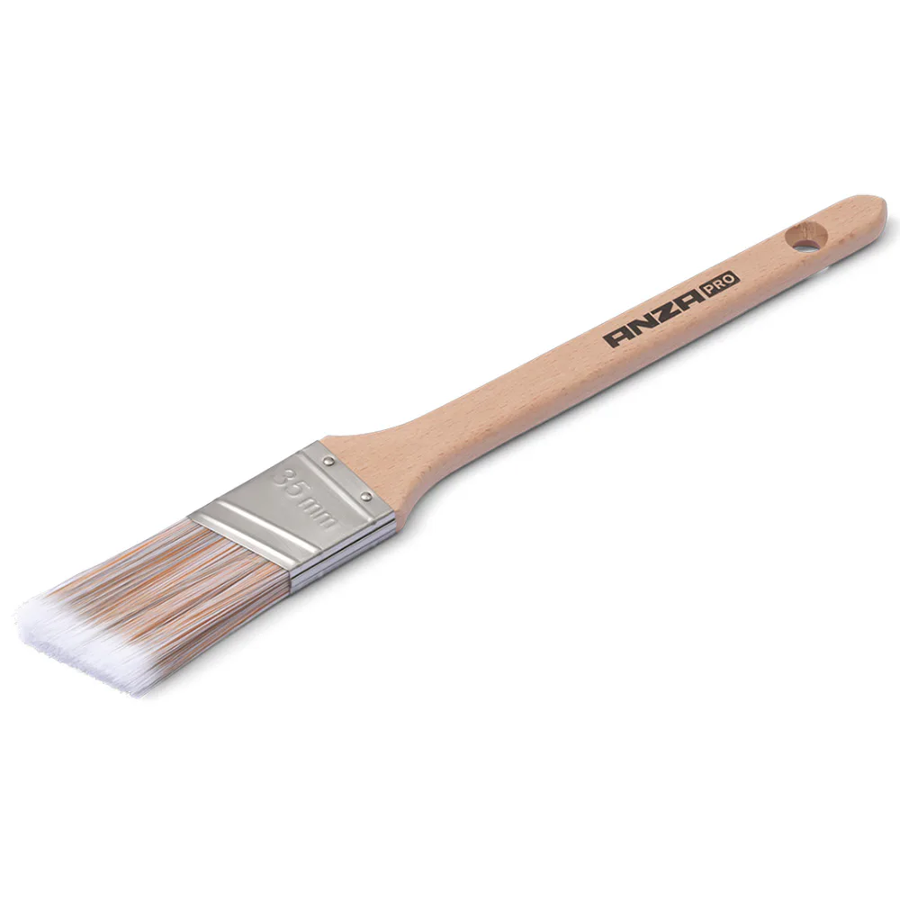 Lackpensel Anza Super Soft Snedställd Trä