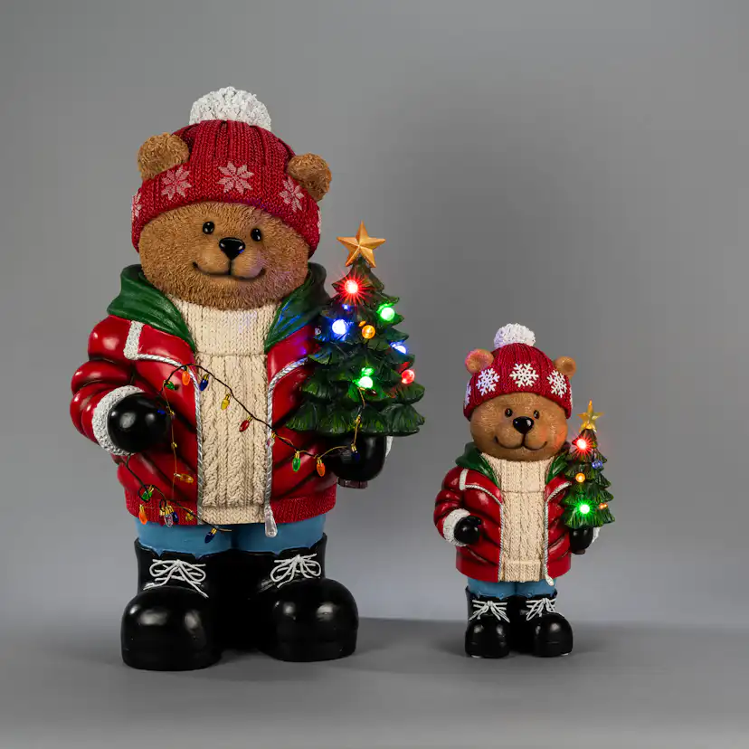 Juldekoration Gnosjö Konstsmide Teddybjörn LED Utomhus