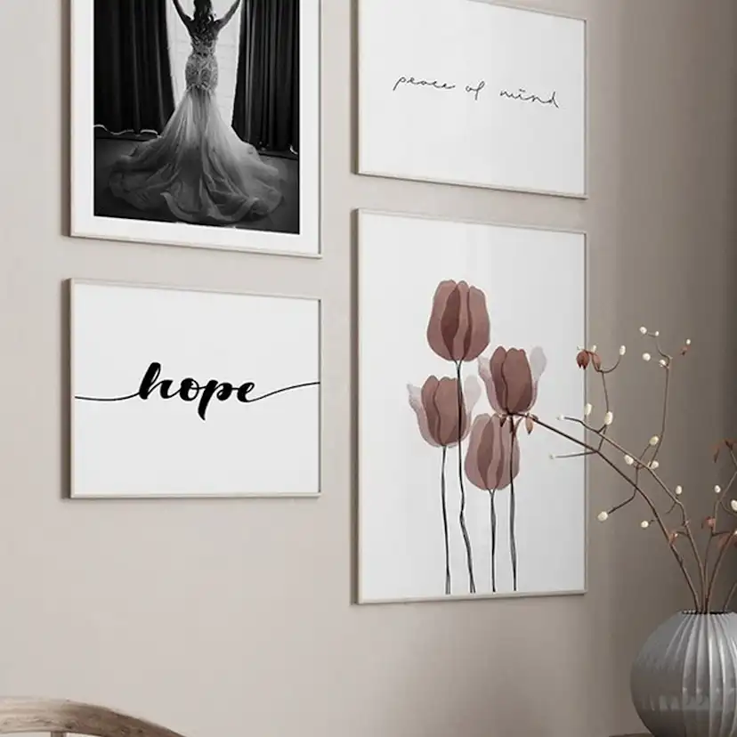 Poster Gallerix Watercolor Flowers No2