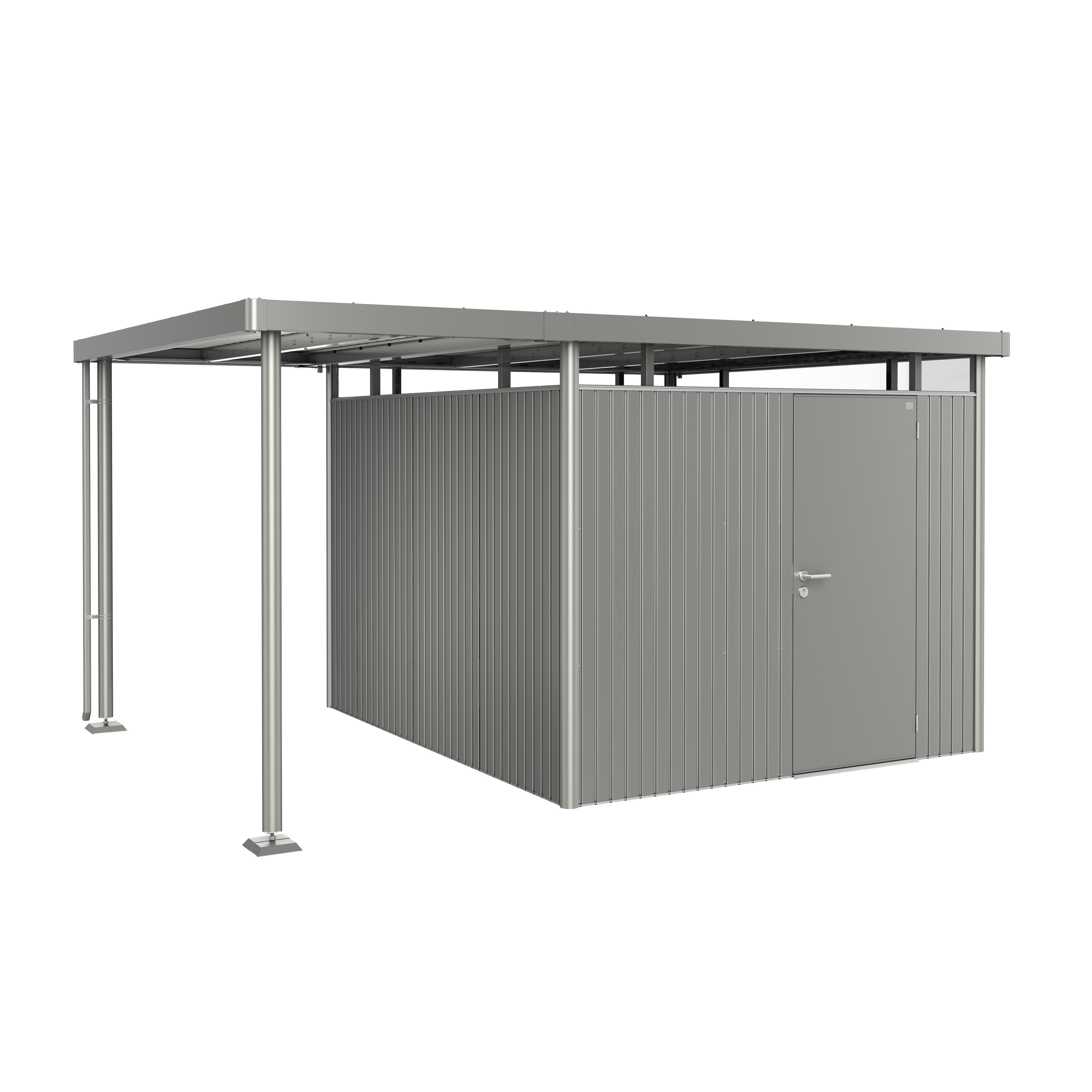 Sidotak HighLine H5 Storlek S metallic kvarts-grå Kvartsgrå