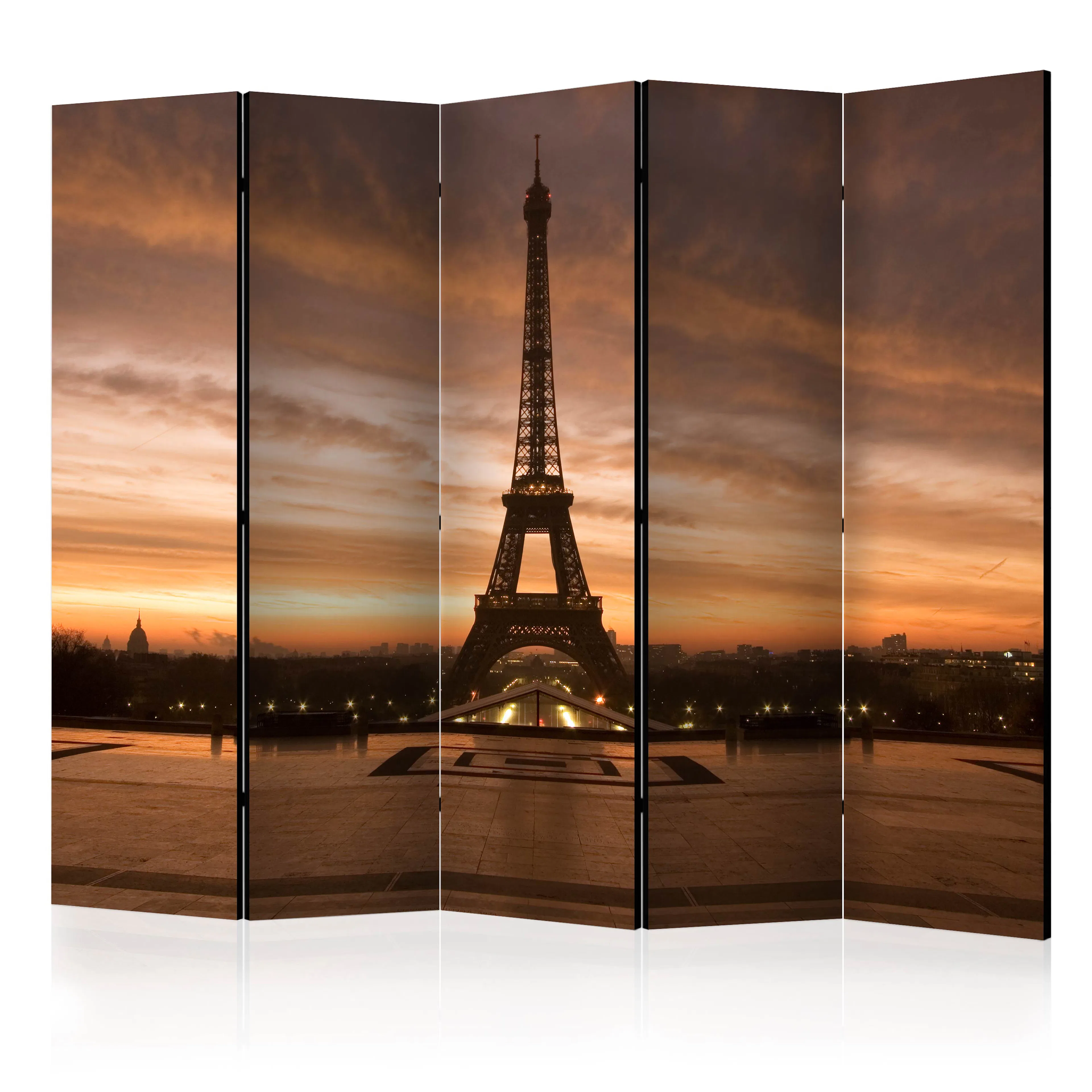 Rumsavdelare Skärmvägg Arkiio Evening Colours of Paris II 225x172 cm