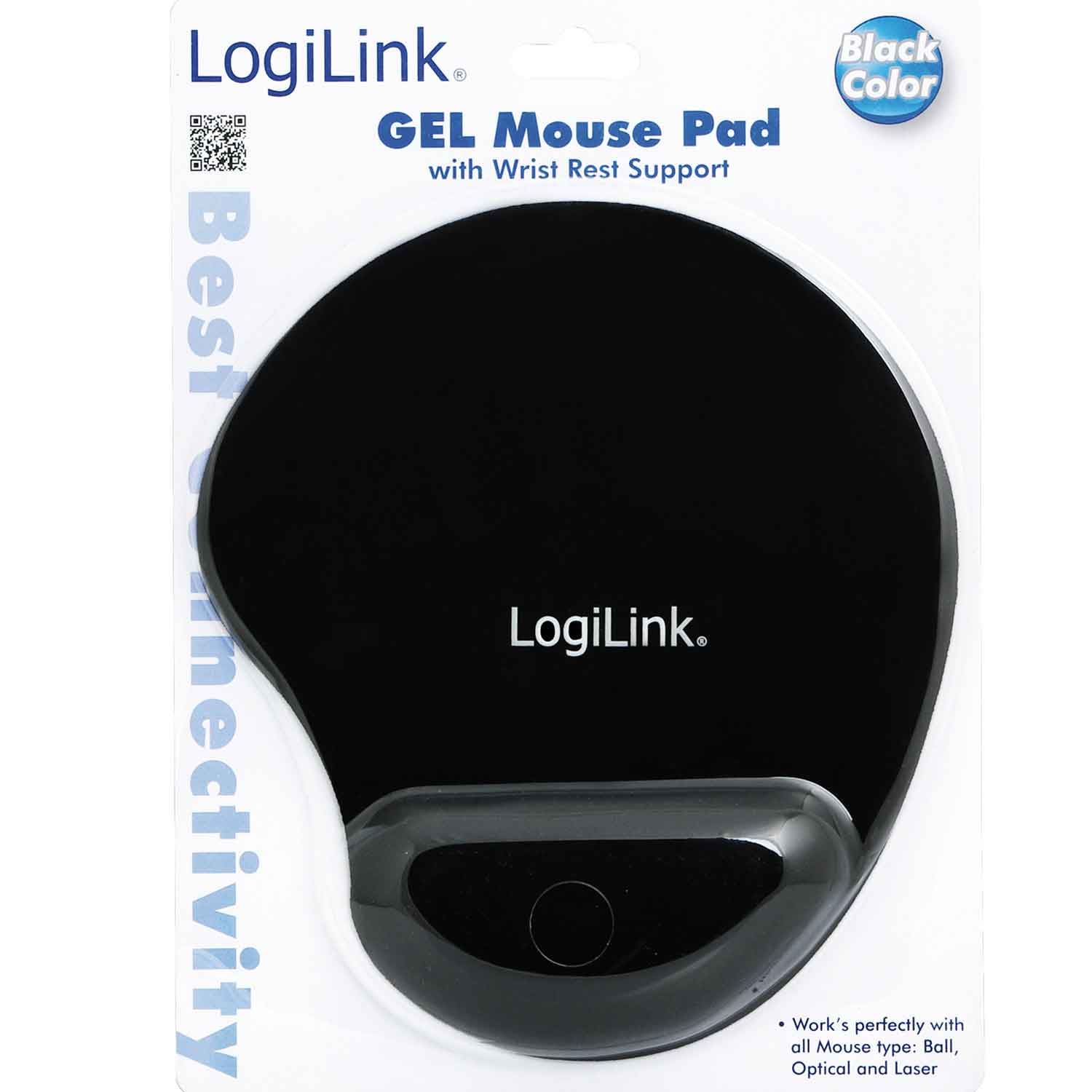 Musmatta LogiLink Med Handledsstöd Gel