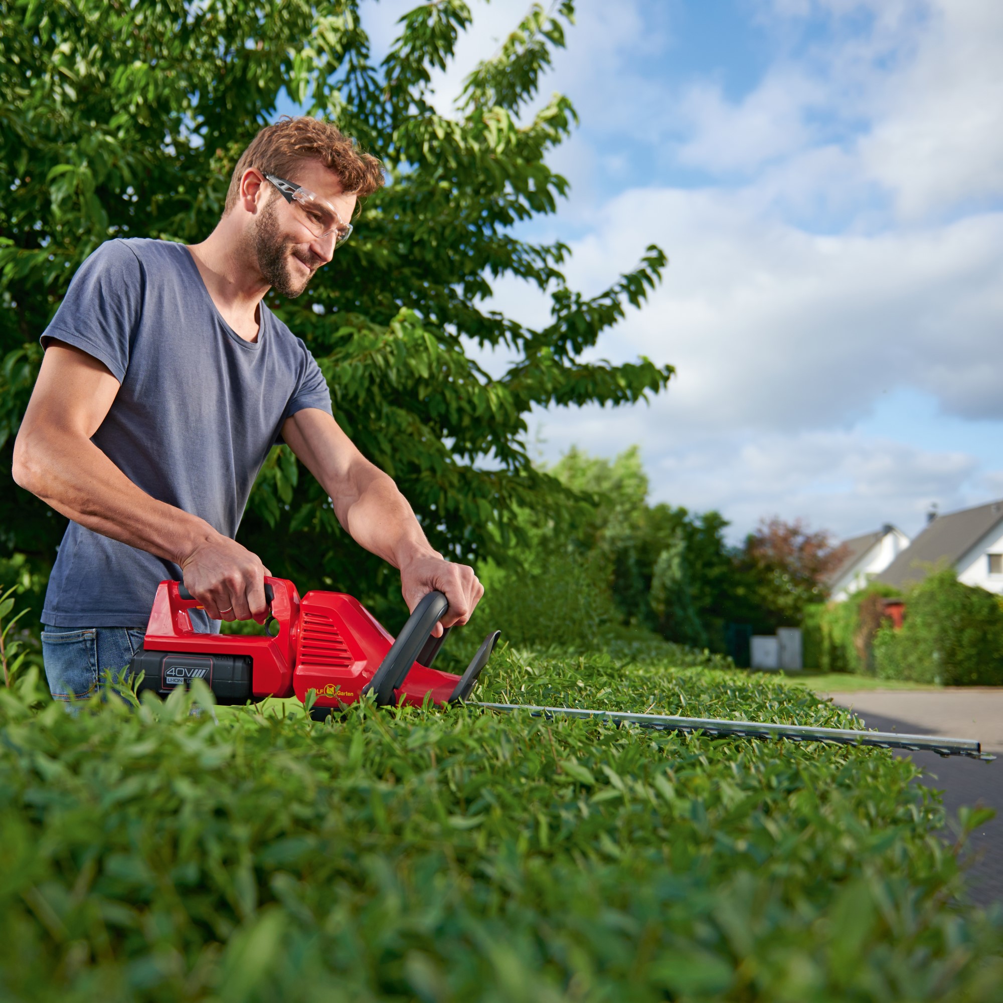 Häcksax WOLF-Garten Lycos 40/600 H inkl. Batteri