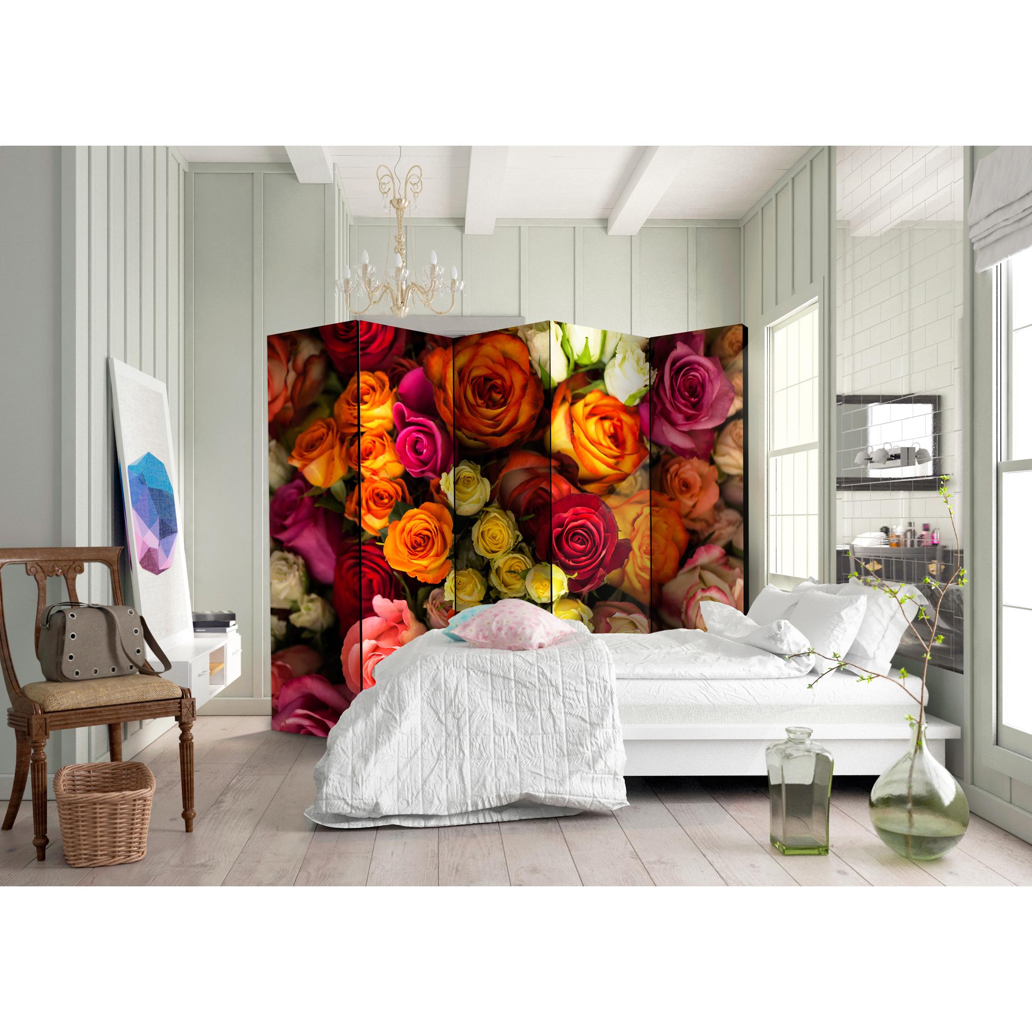 Rumsavdelare Skärmvägg Arkiio Bouquet of Roses II 225x172 cm
