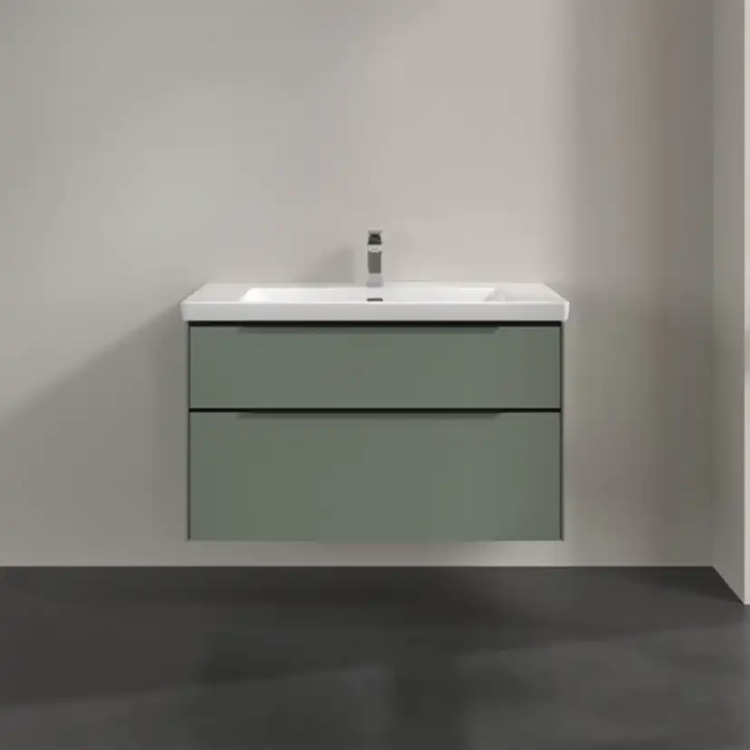 Tvättställsskåp Villeroy & Boch Subway 3.0 med 2 Lådor