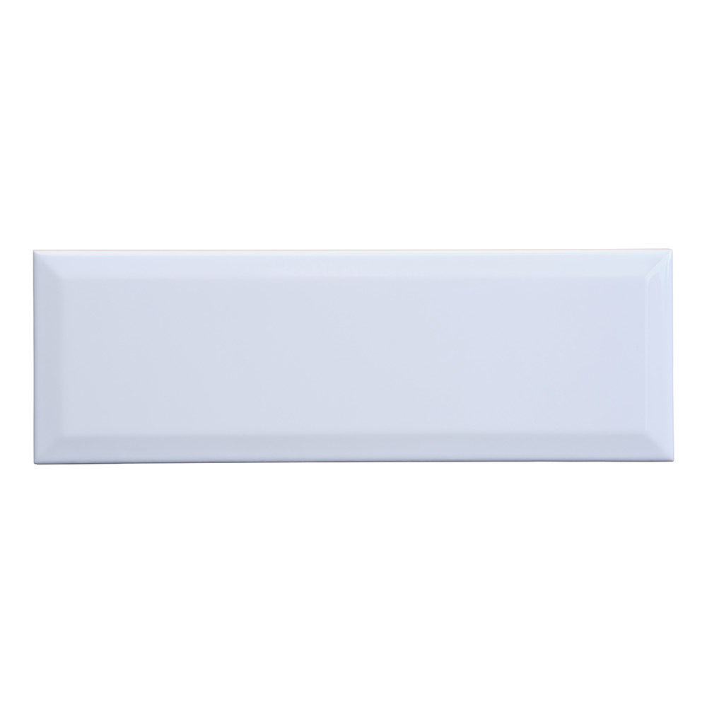 Kakel Konradssons Biselado vit blank 10x30 cm