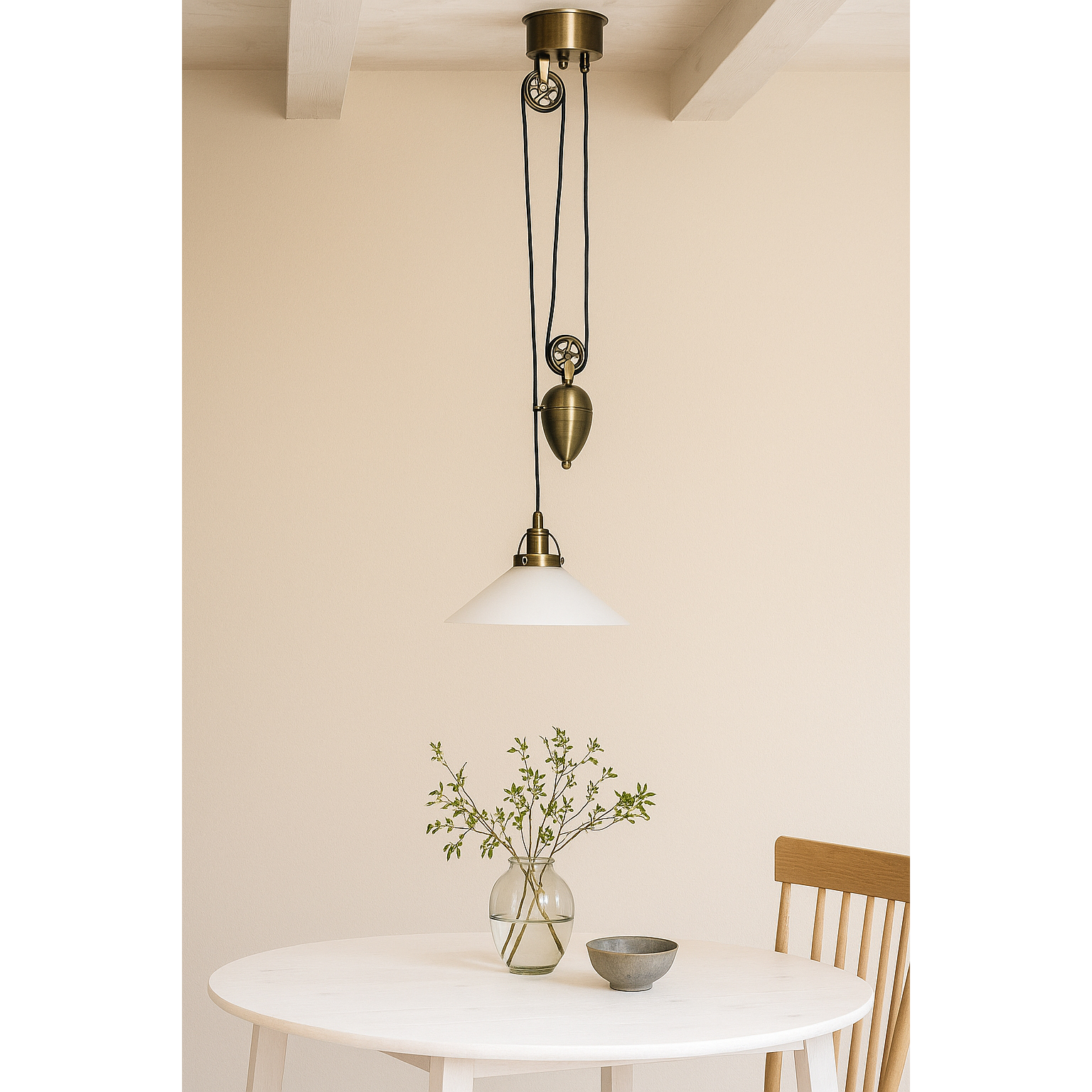 Taklampa Cottex Skomakare med Hiss  Ø31cm
