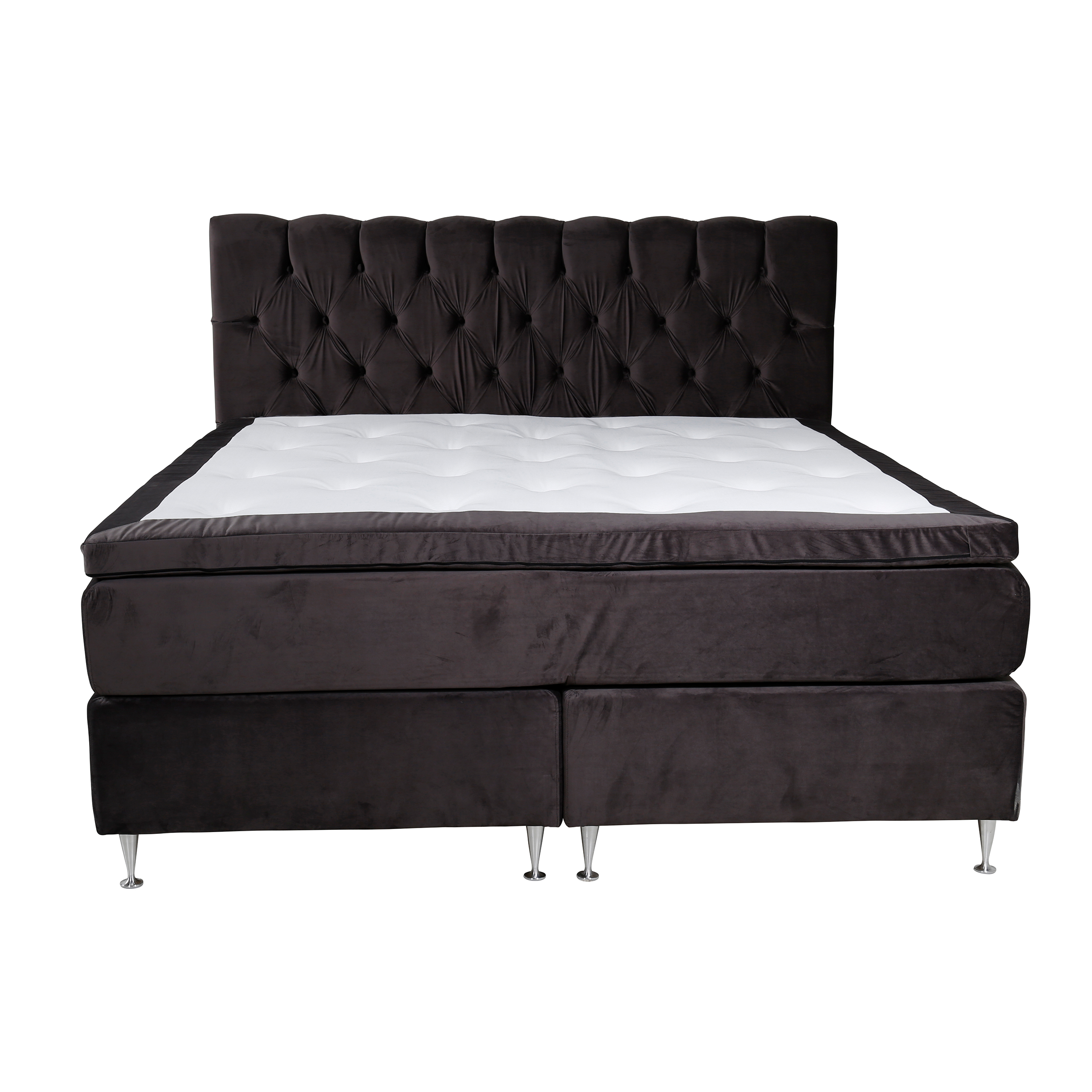 Kontinentalsäng Venture Home Frösslunda Sammet med Sänggavel Sandvik