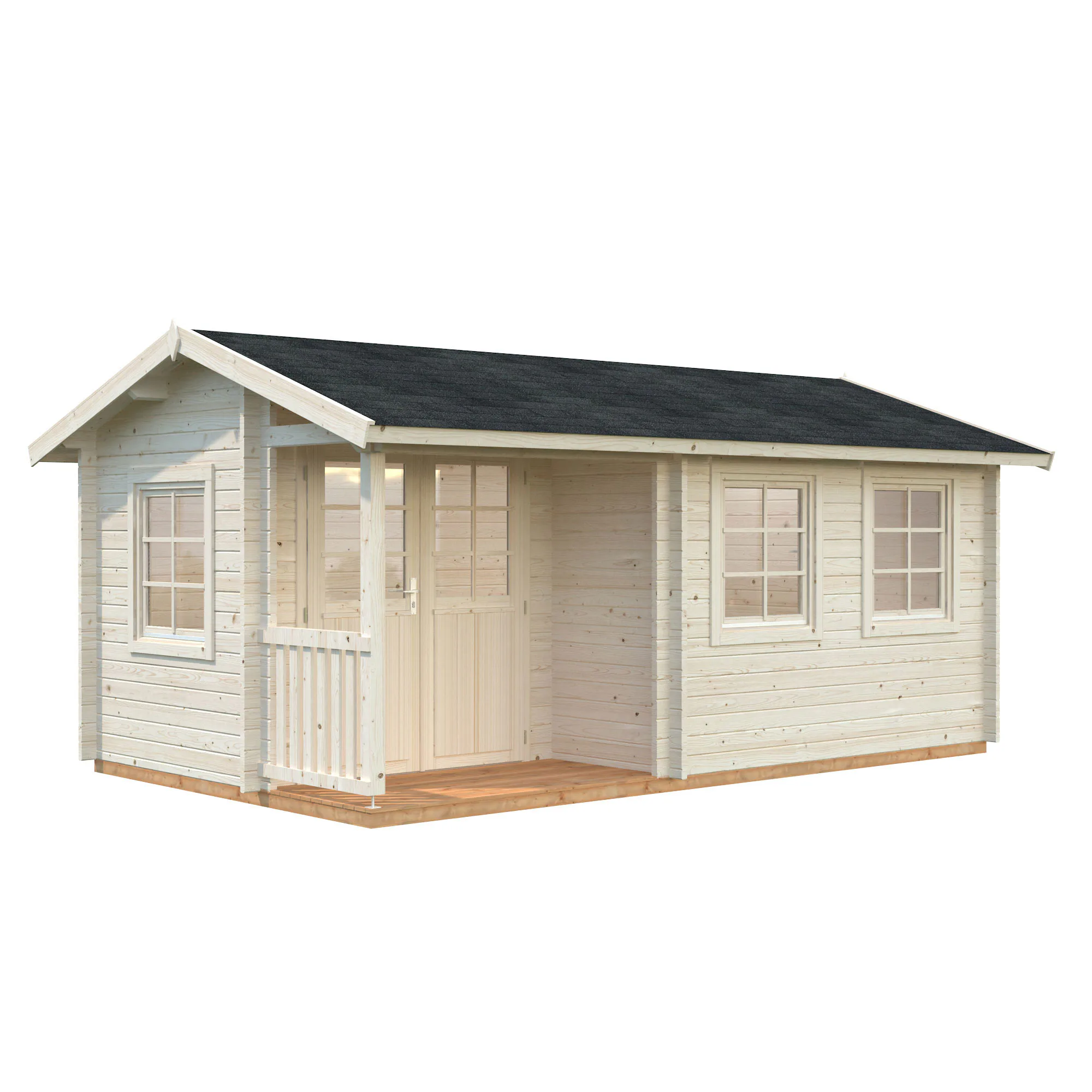 Susanna 12,4 m2 Impregnerad transparent