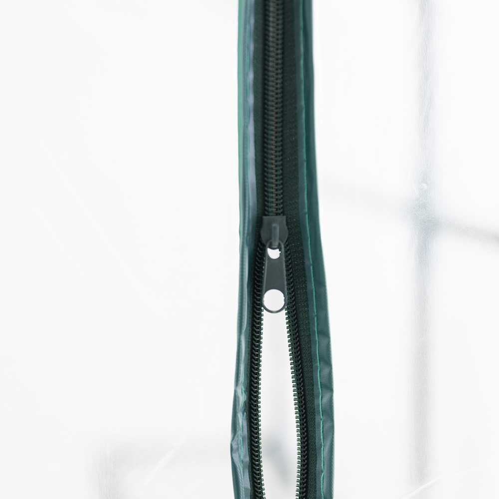 Plastväxthus Metalcraft 8 hyllor Transparent