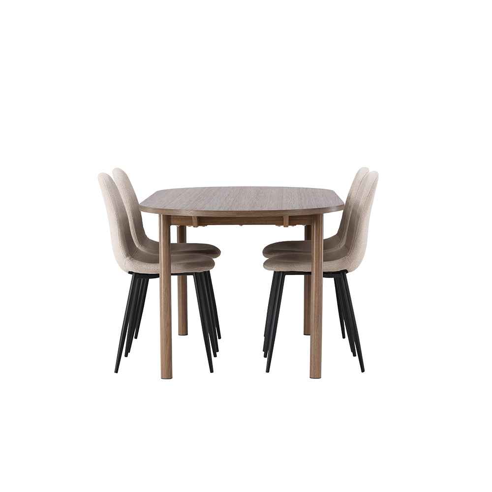 Matgrupp Venture Home Andy med 4 Polar Stolar