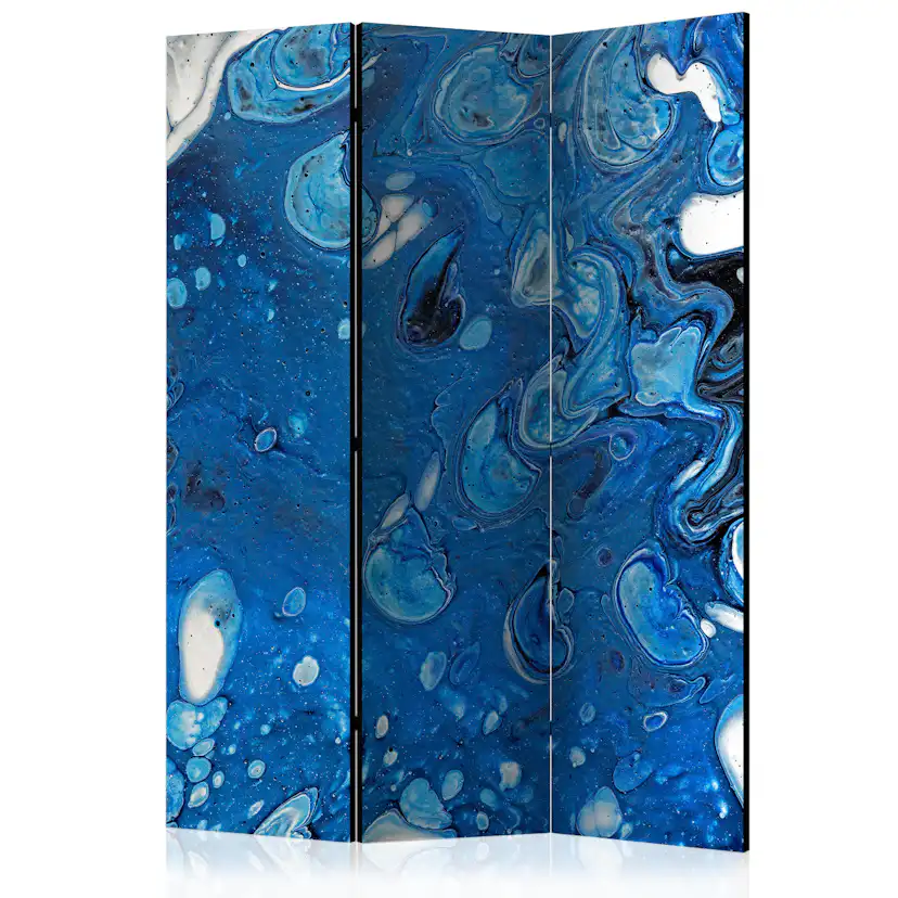 Rumsavdelare Skärmvägg Arkiio Blue Stream 135x172 cm