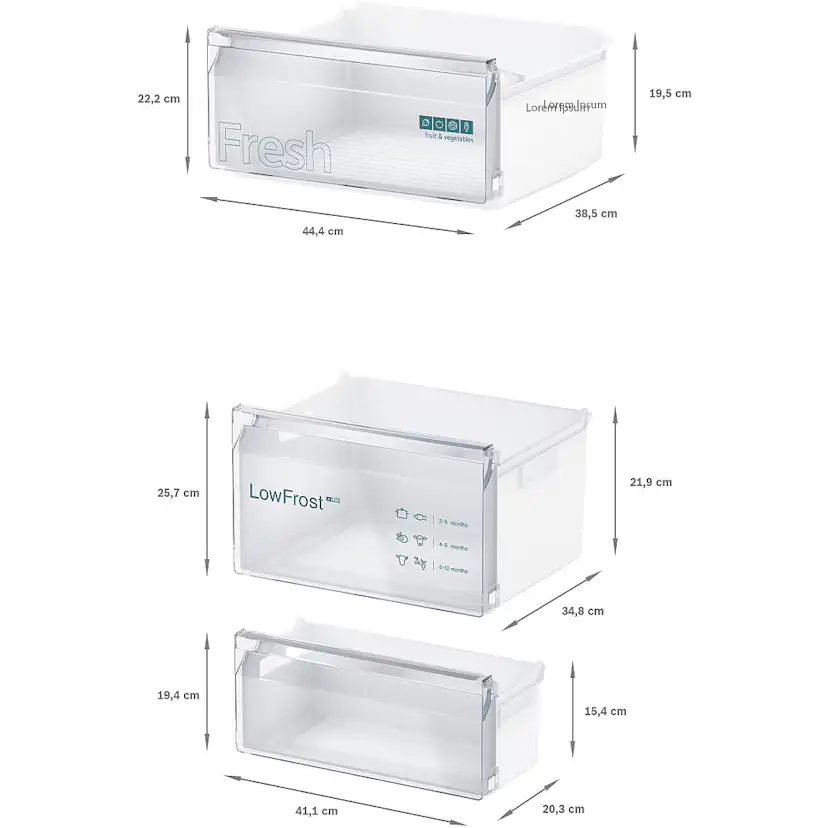 Integrerad Kyl/Frys Siemens iQ100 KI87V5SE0 Med LED-Belysning 177 x 54 Cm