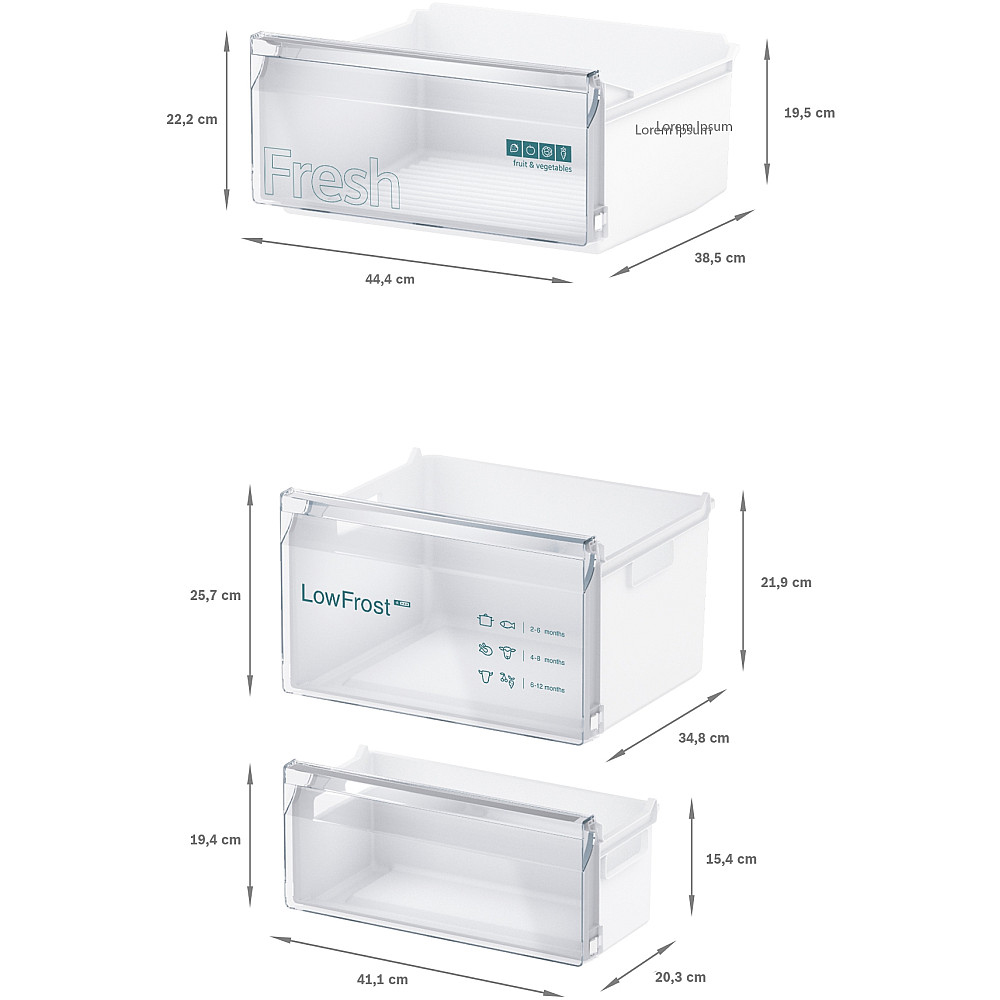 Integrerad Kyl/Frys Siemens iQ100 KI87V5SE0 Med LED-Belysning 177 x 54 Cm