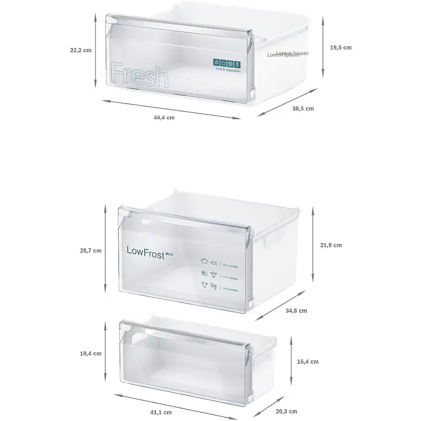Integrerad Kyl/Frys Siemens iQ100 KI87V5SE0 Med LED-Belysning 177 x 54 Cm