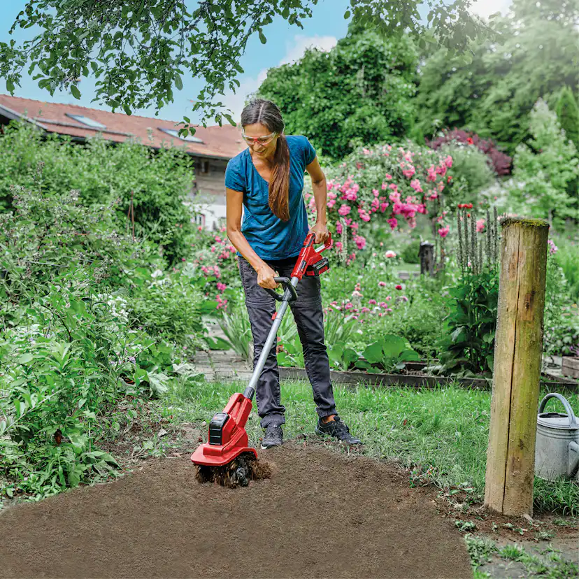 Jordfräs Einhell GE-CR 18/20 Li E Utan Batteri & Laddare