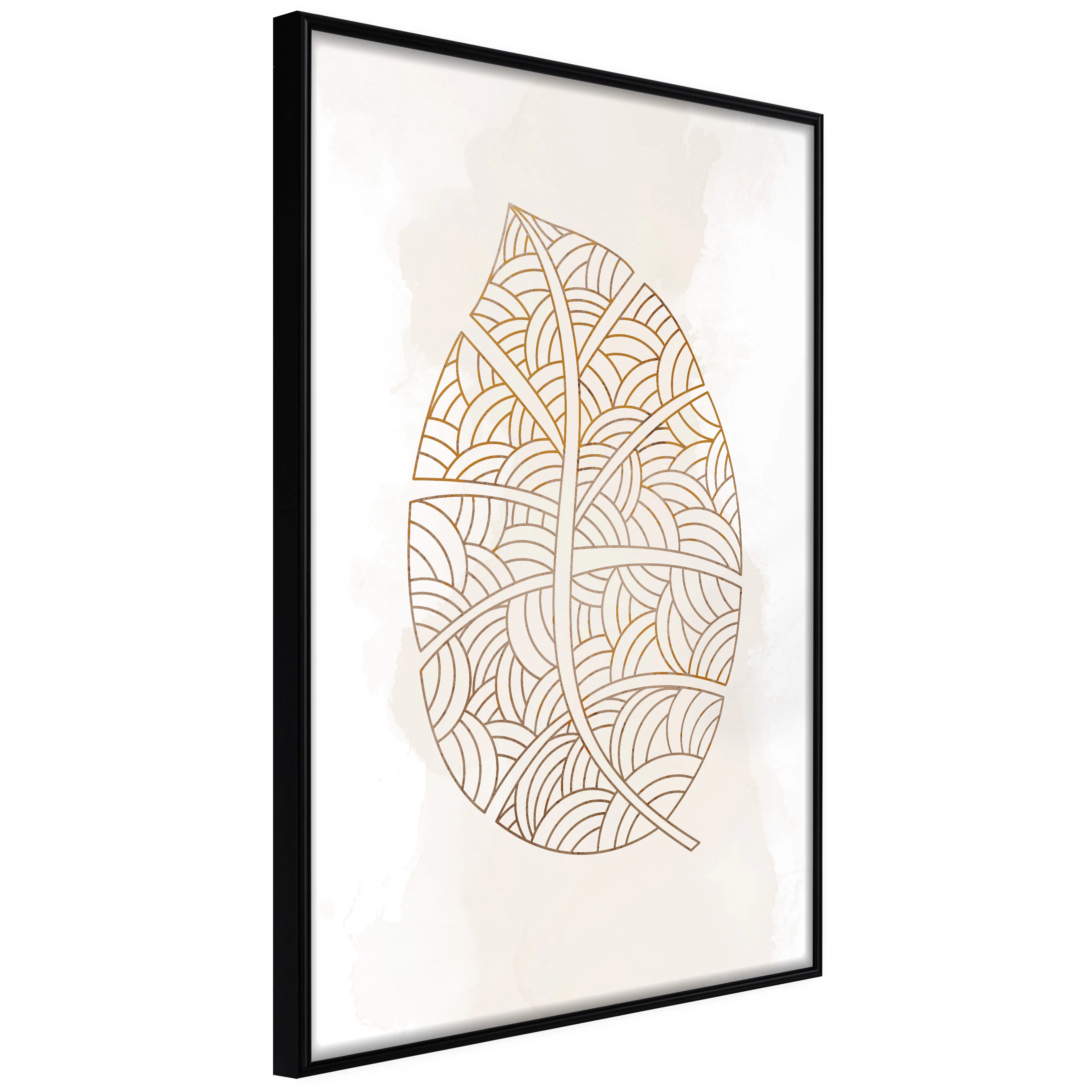 Affisch - Intricate Nature [Poster] 30x45 Svart ram, 30x45 cm