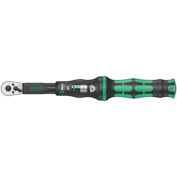 Momentnyckel Wera 1/4 tum Click- Torque A 6 2,5-25Nm