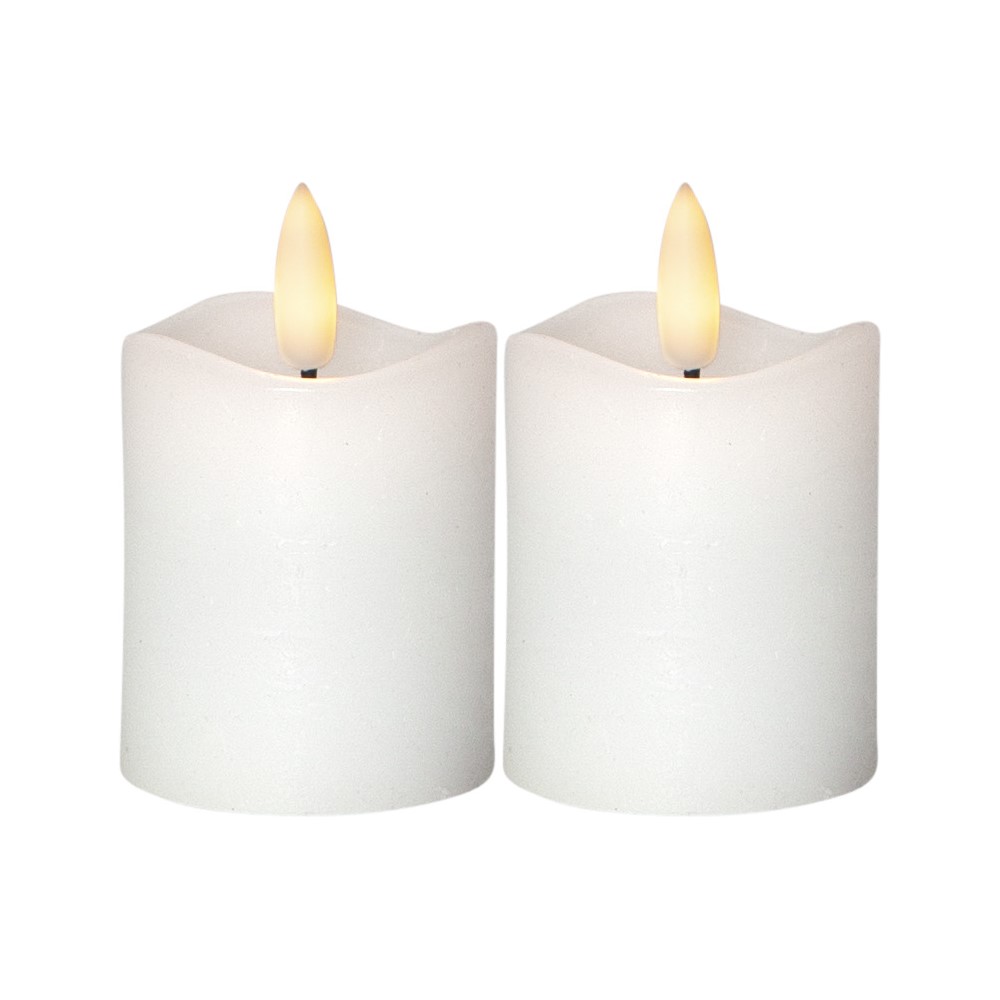 Blockljus Star Trading Flamme LED 2-pack Batteriljus