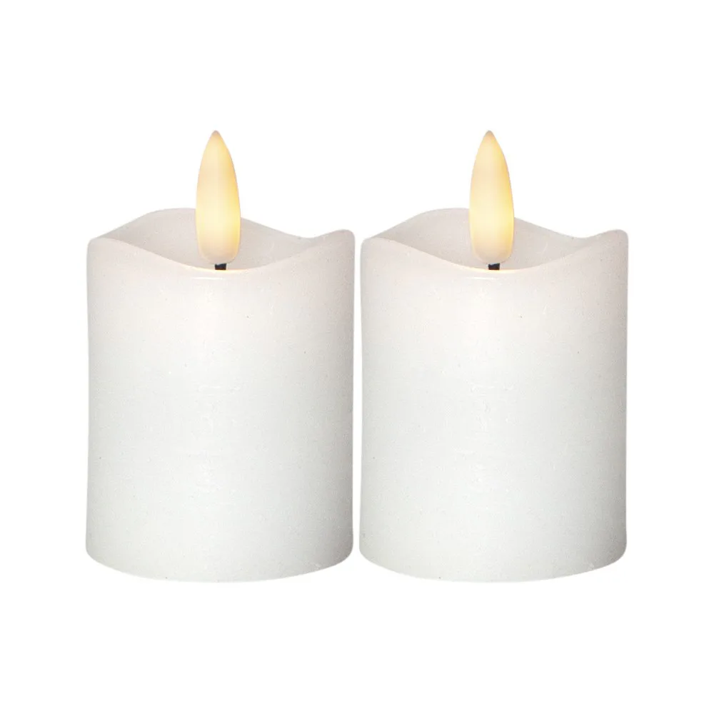 Blockljus Star Trading Flamme LED 2-pack Batteriljus